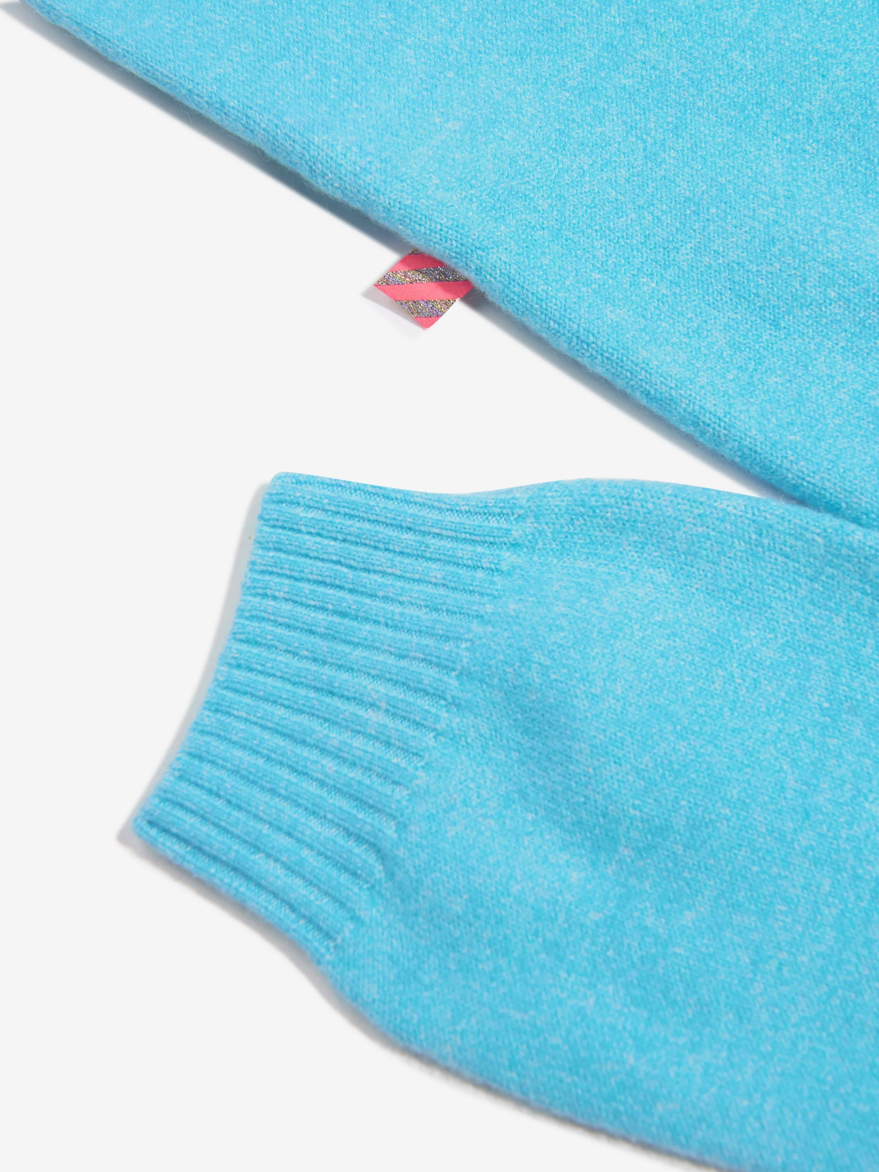 Billieblush Mädchen Strickkleid in Blau