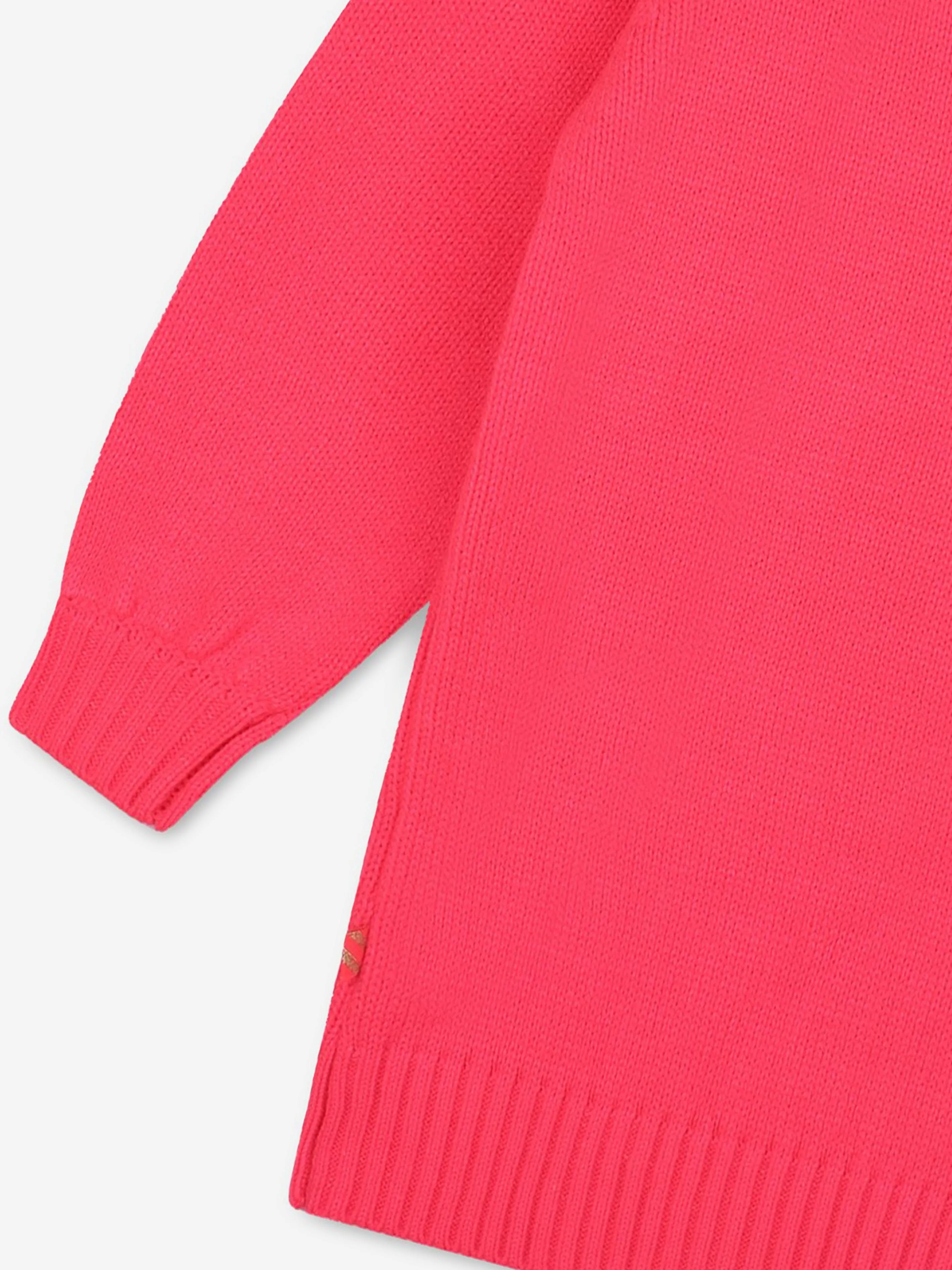 Billieblush Mädchen Strickkleid in Rosa
