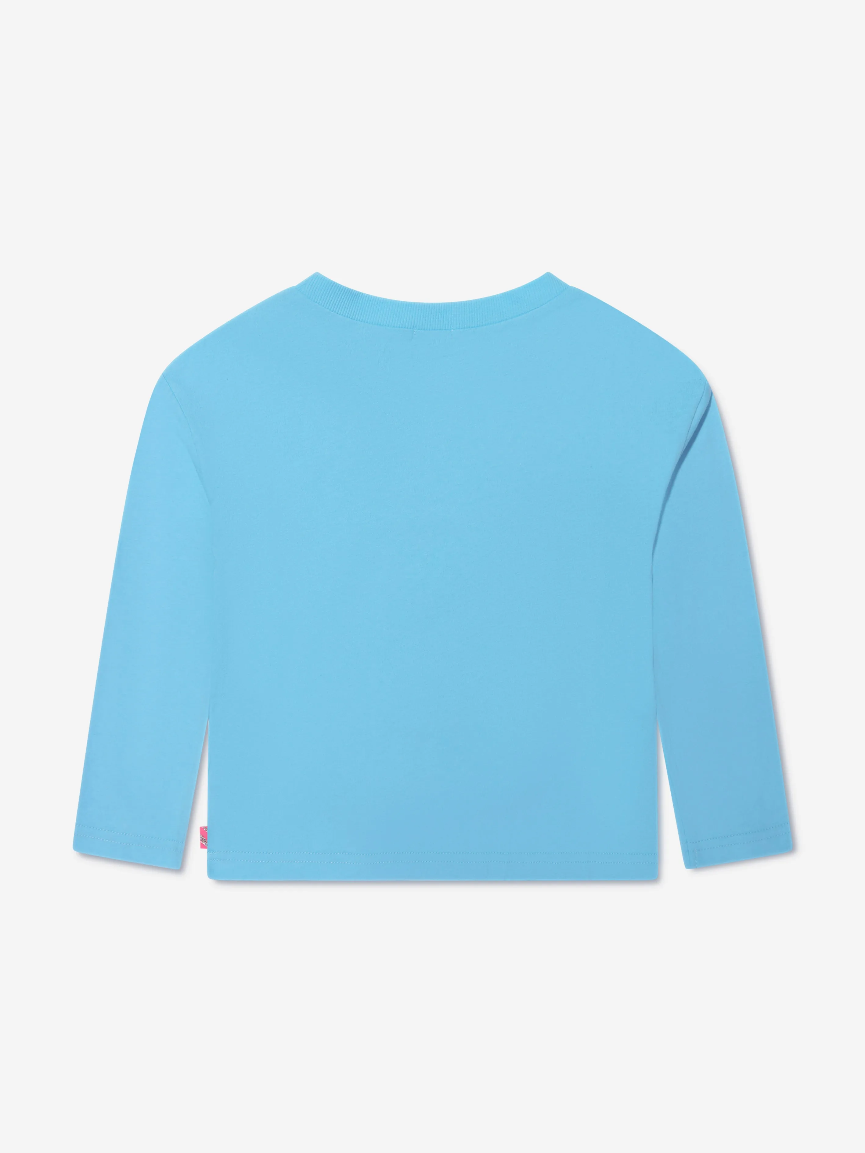 Billieblush Mädchen Langarm T-Shirt in Blau