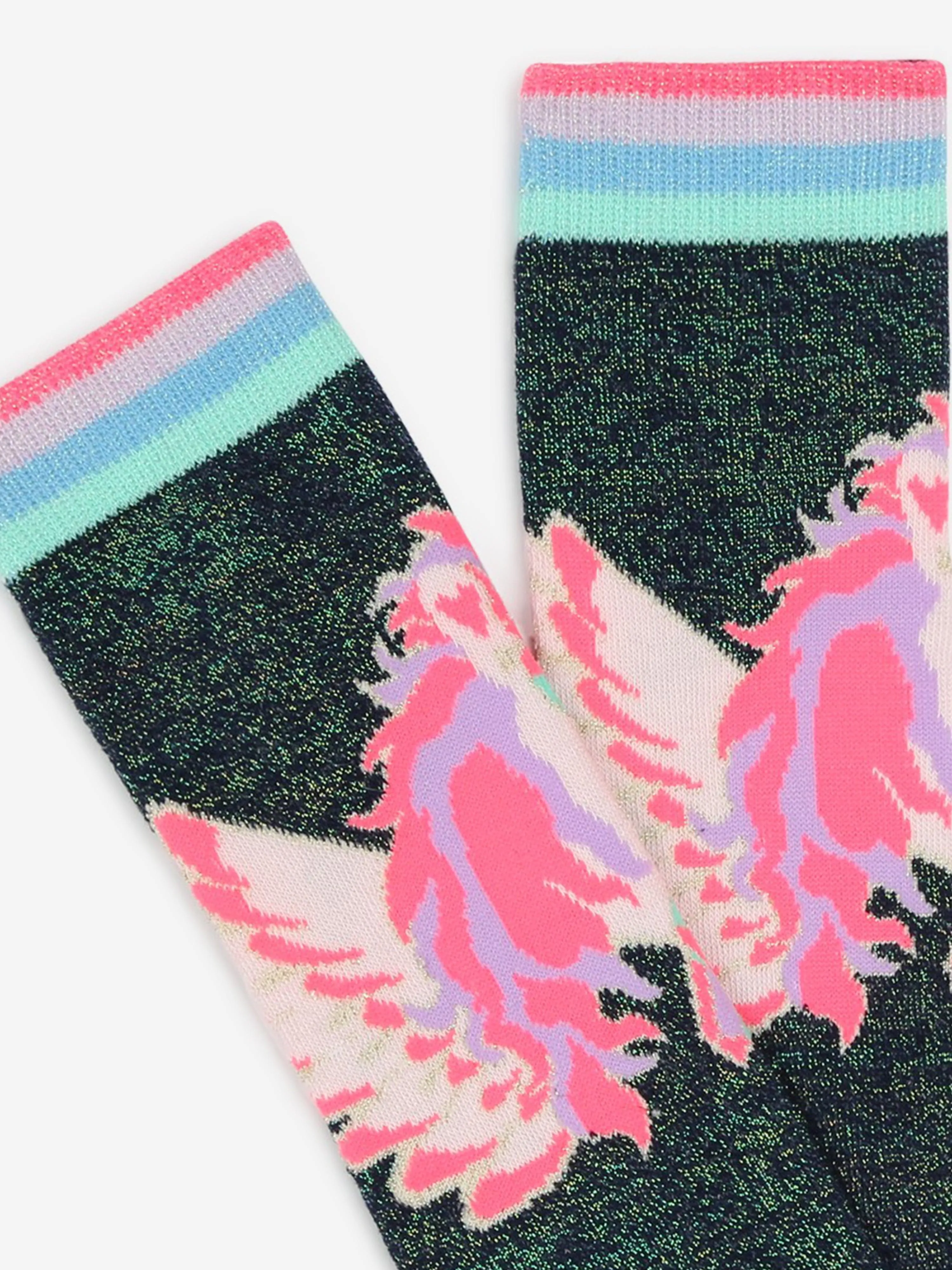 Billieblush Mädchen Pegasus High Socks in Marineblau