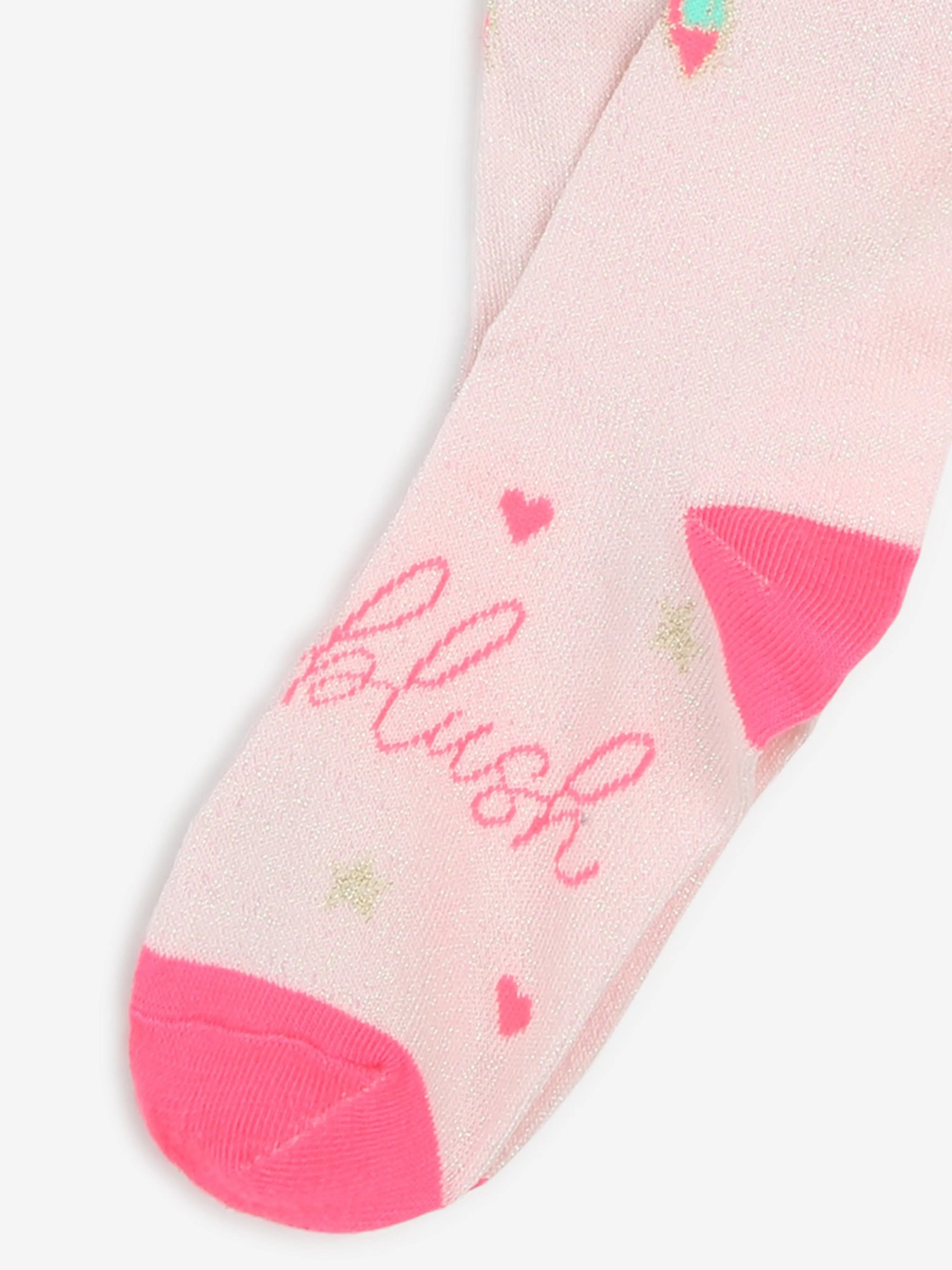 Billieblush Mädchen Pegasus Overknee-Socken in Pink