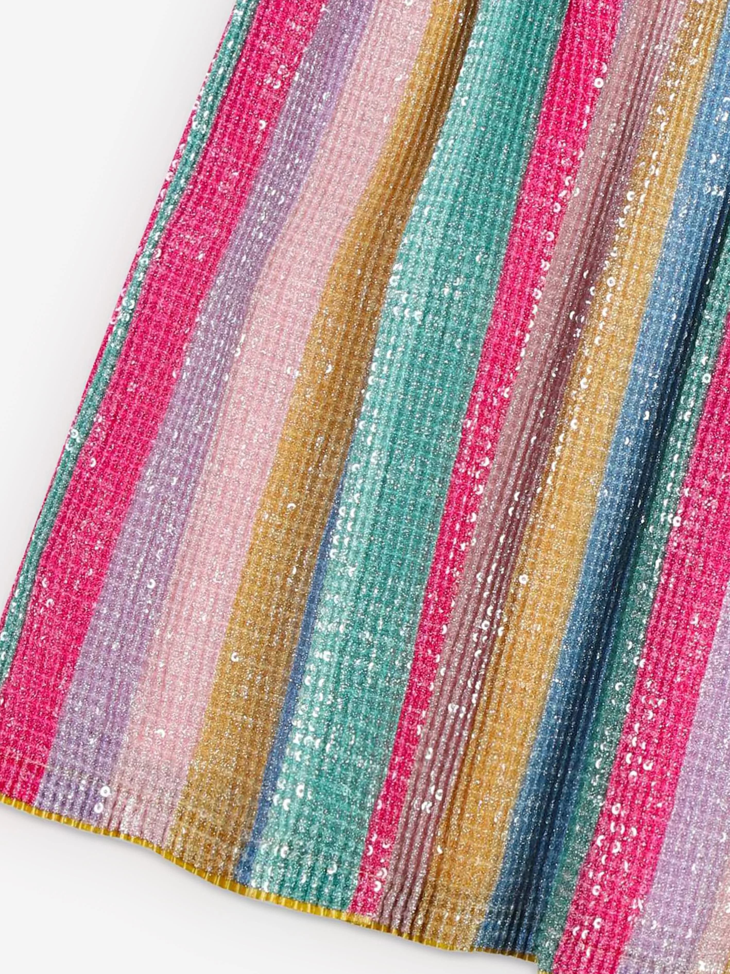Billieblush Mädchen Plisseé-Rock mit Pailletten in Mehrfarben