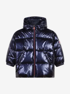 Billieblush Mädchen Steppjacke in Marineblau