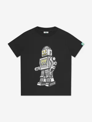 Billionaire Boys Club Kids Robot-T-Shirt in Schwarz