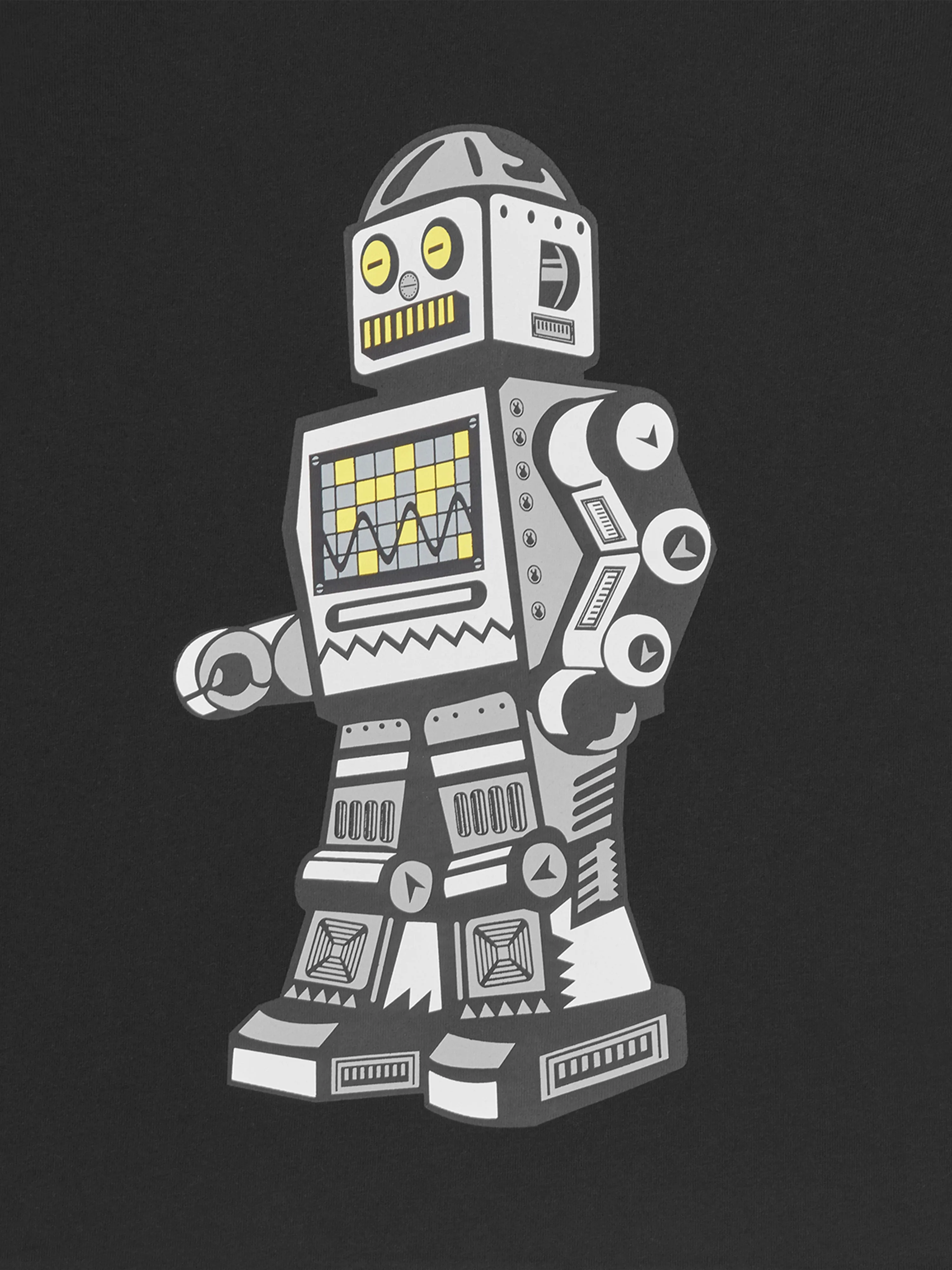 Billionaire Boys Club Kids Robot-T-Shirt in Schwarz