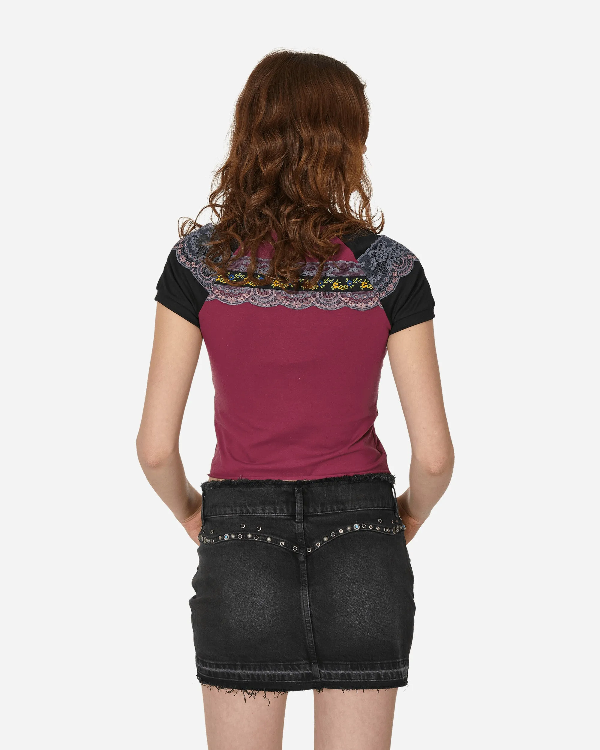 Boah 2.0 Raglan T-Shirt Pflaume / Schwarz