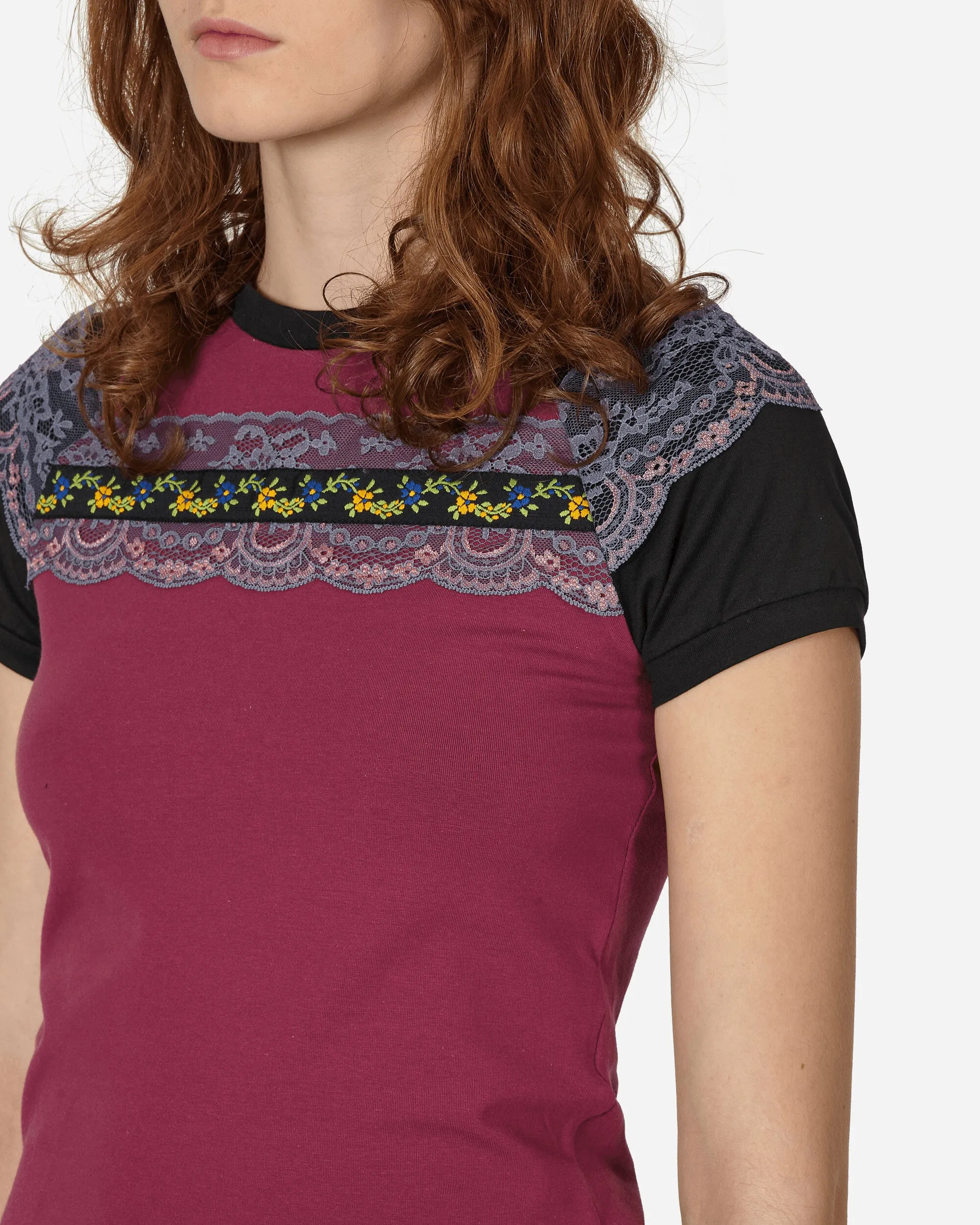 Boah 2.0 Raglan T-Shirt Pflaume / Schwarz