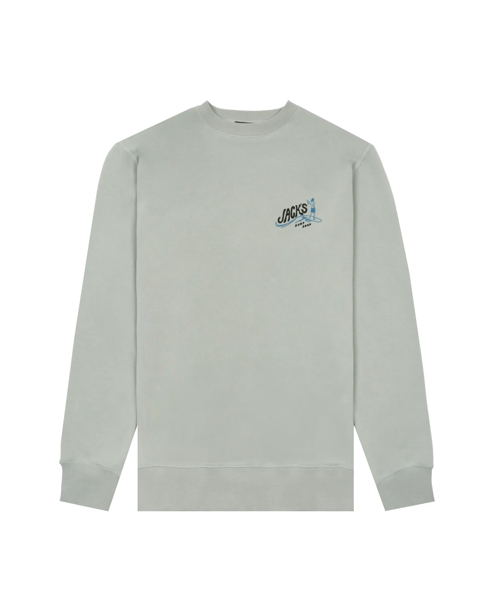 Bobber Pigment-Dye Crewneck Sweatshirt - Pigment Salbei