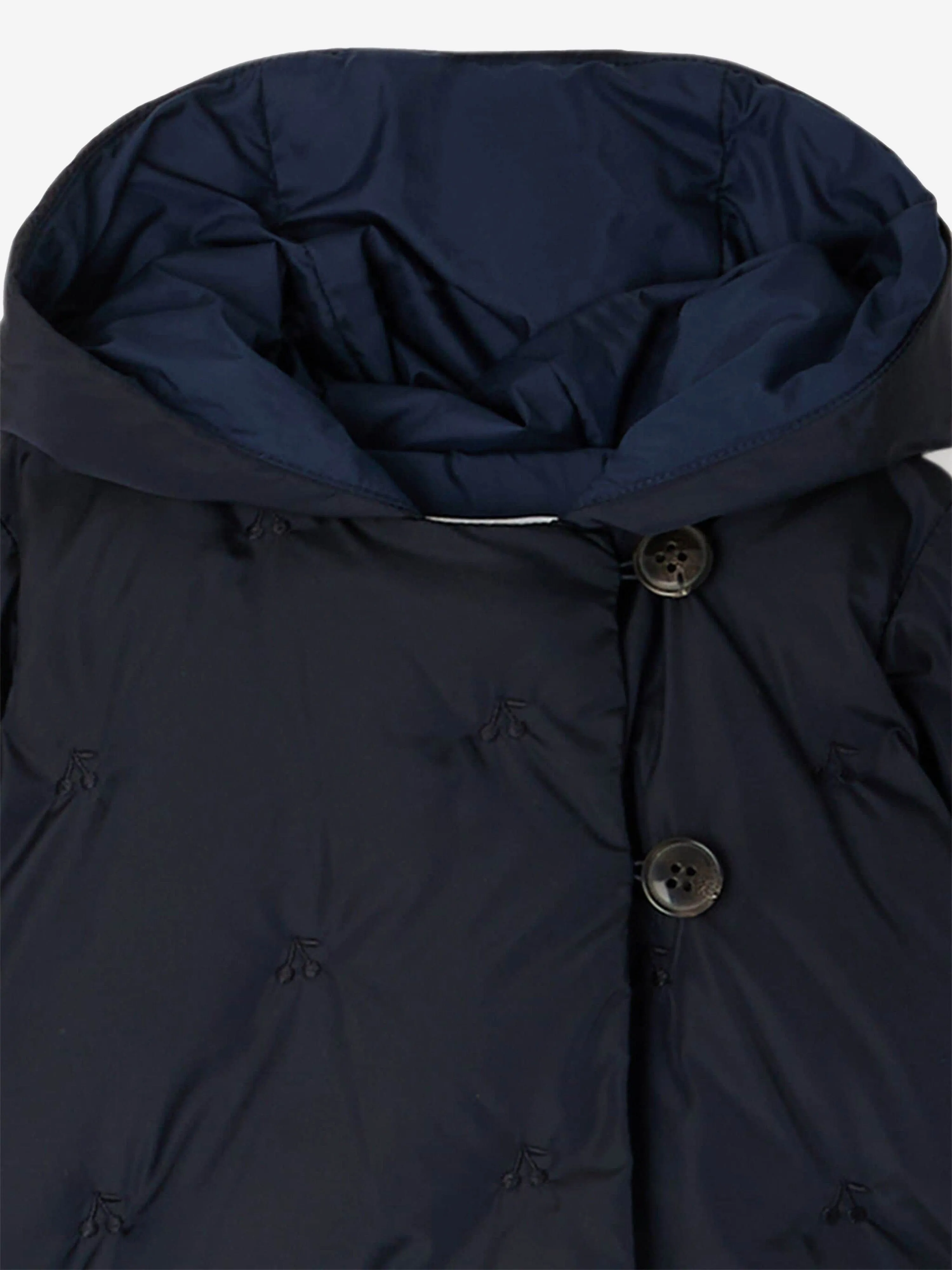 Bonpoint Baby Girls Bonno Steppjacke in Marineblau