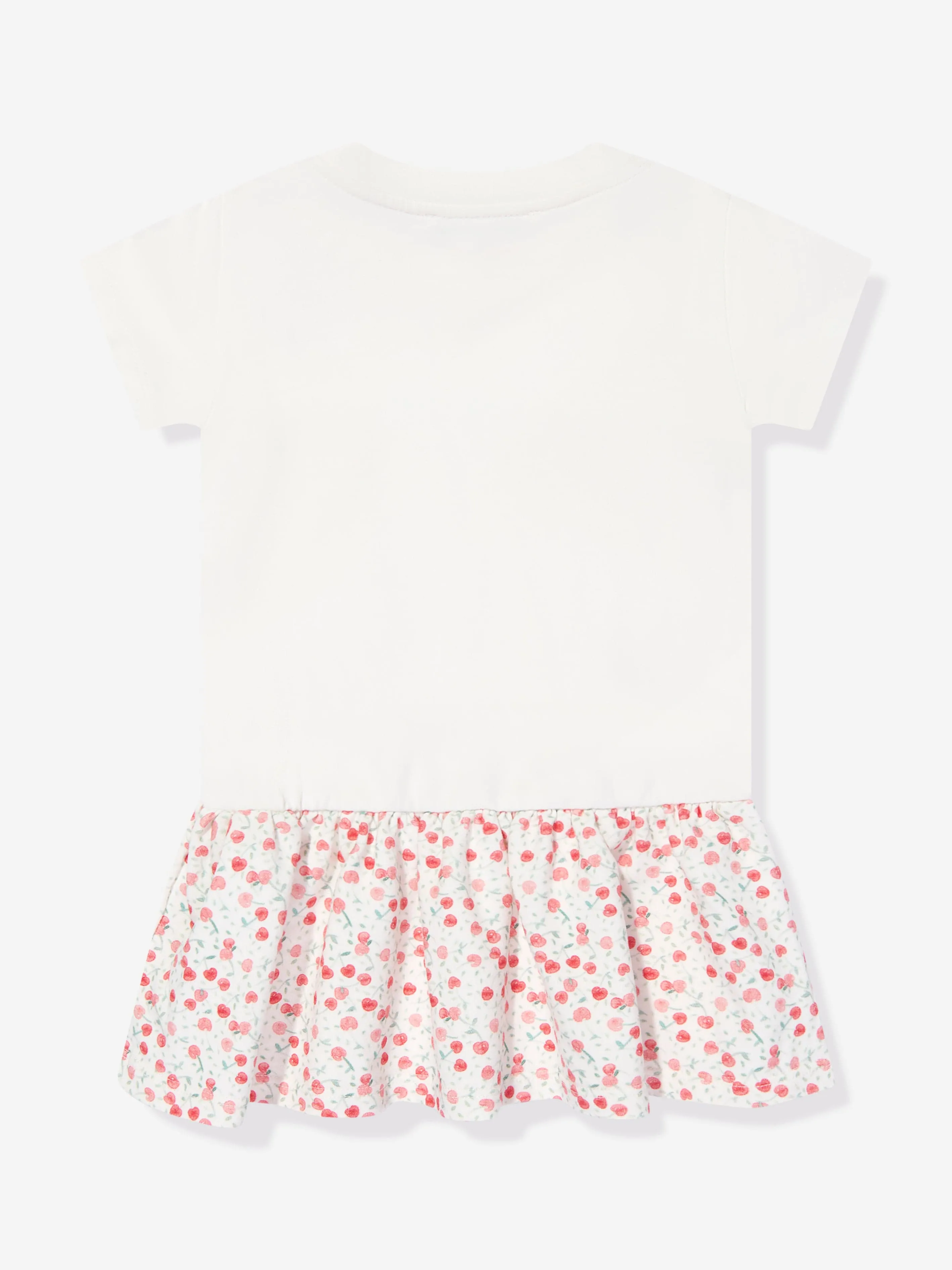 Bonpoint Baby Girls Felice T-Shirt-Kleid in Weiß