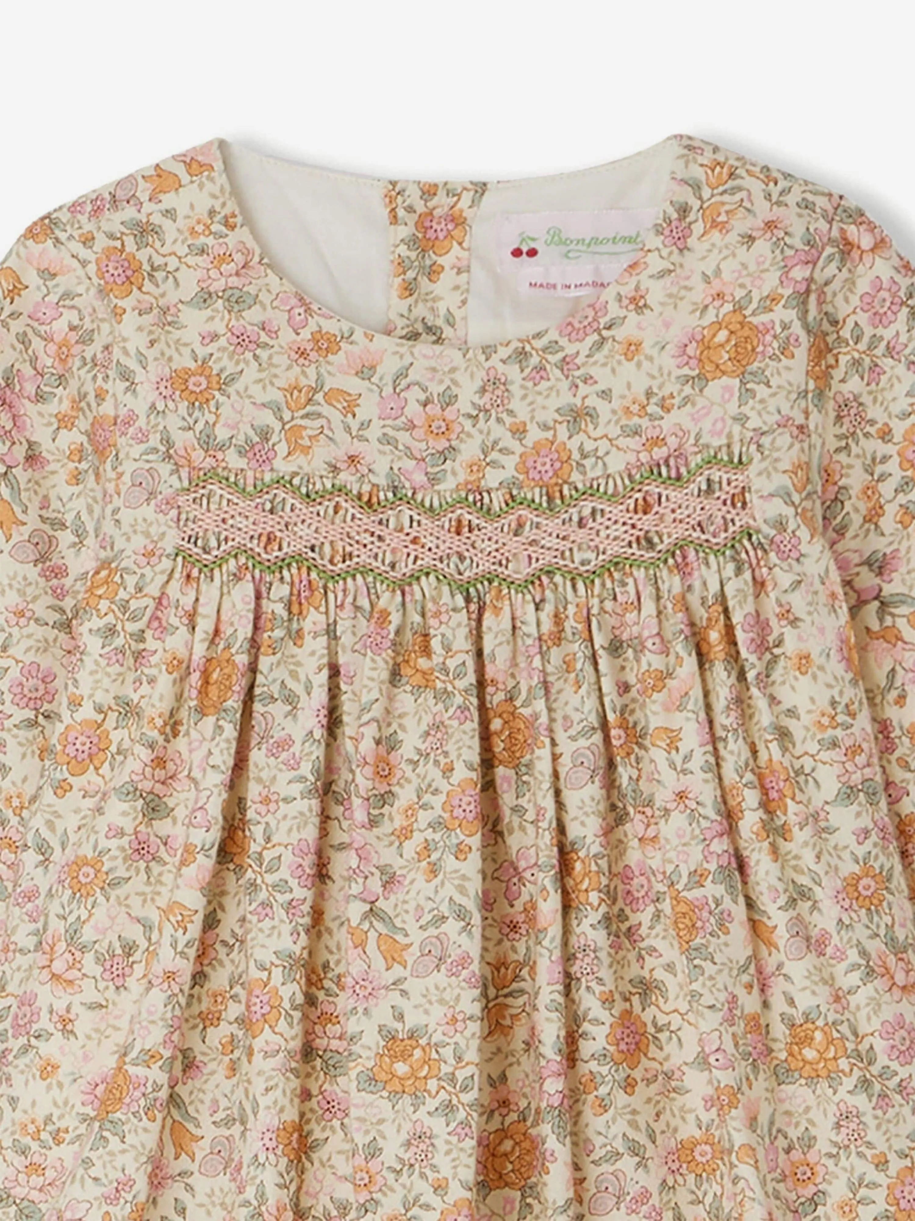 Bonpoint Baby Girls Felicie Rüschenkleid in Mehrfarben