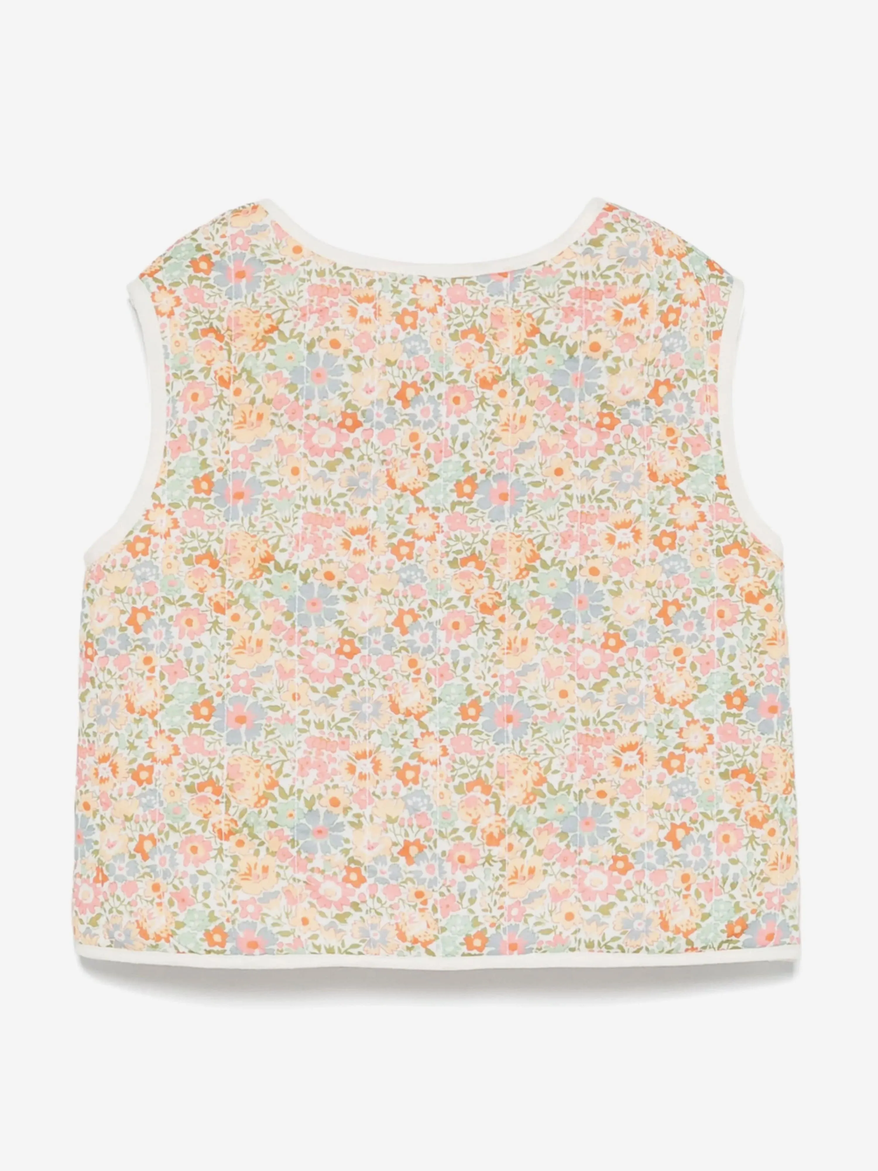 Bonpoint Baby Girls Blumenmuster Elicina Gilet in Mehrfarben