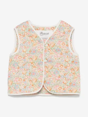 Bonpoint Baby Girls Blumenmuster Elicina Gilet in Mehrfarben