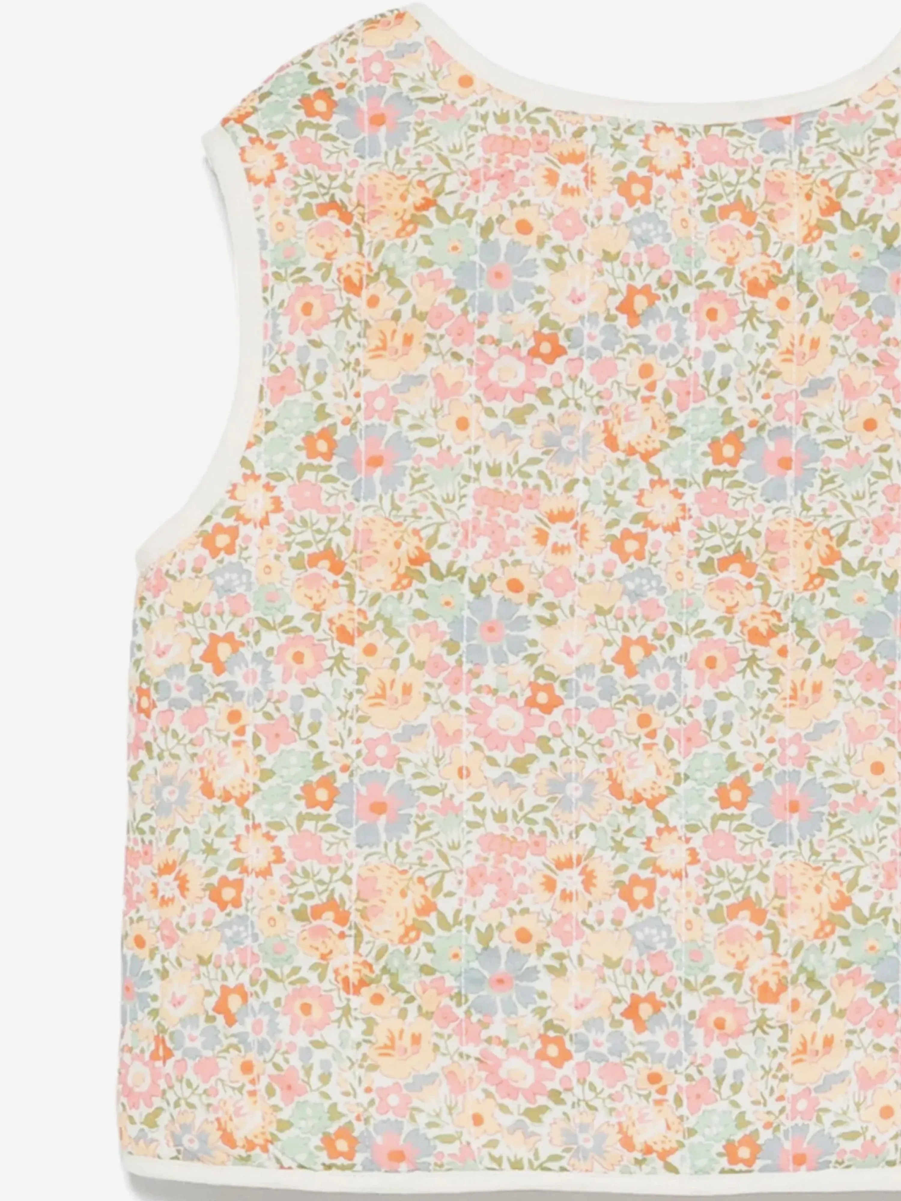 Bonpoint Baby Girls Blumenmuster Elicina Gilet in Mehrfarben