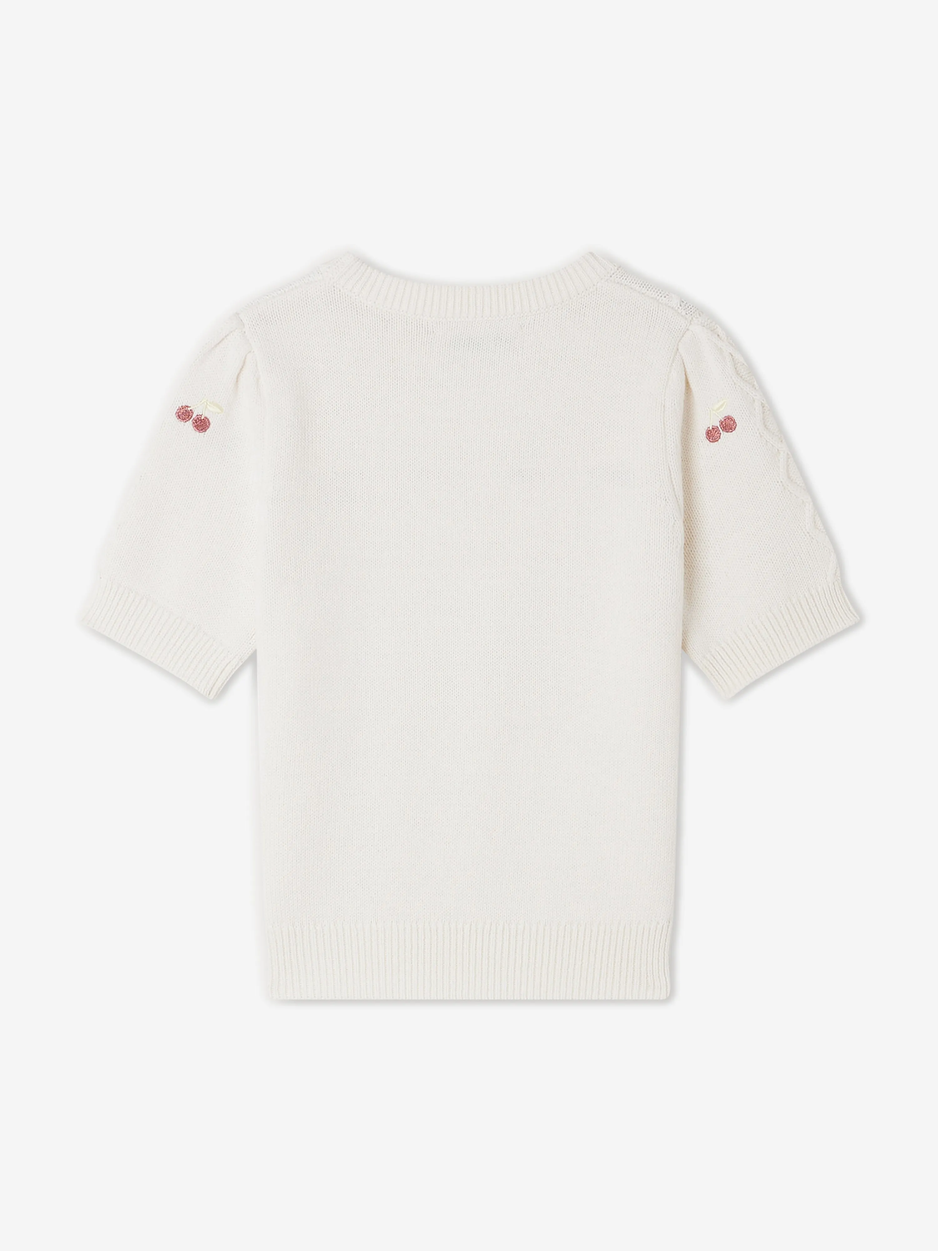 Bonpoint Mädchen Alphonza Pullover in Weiß