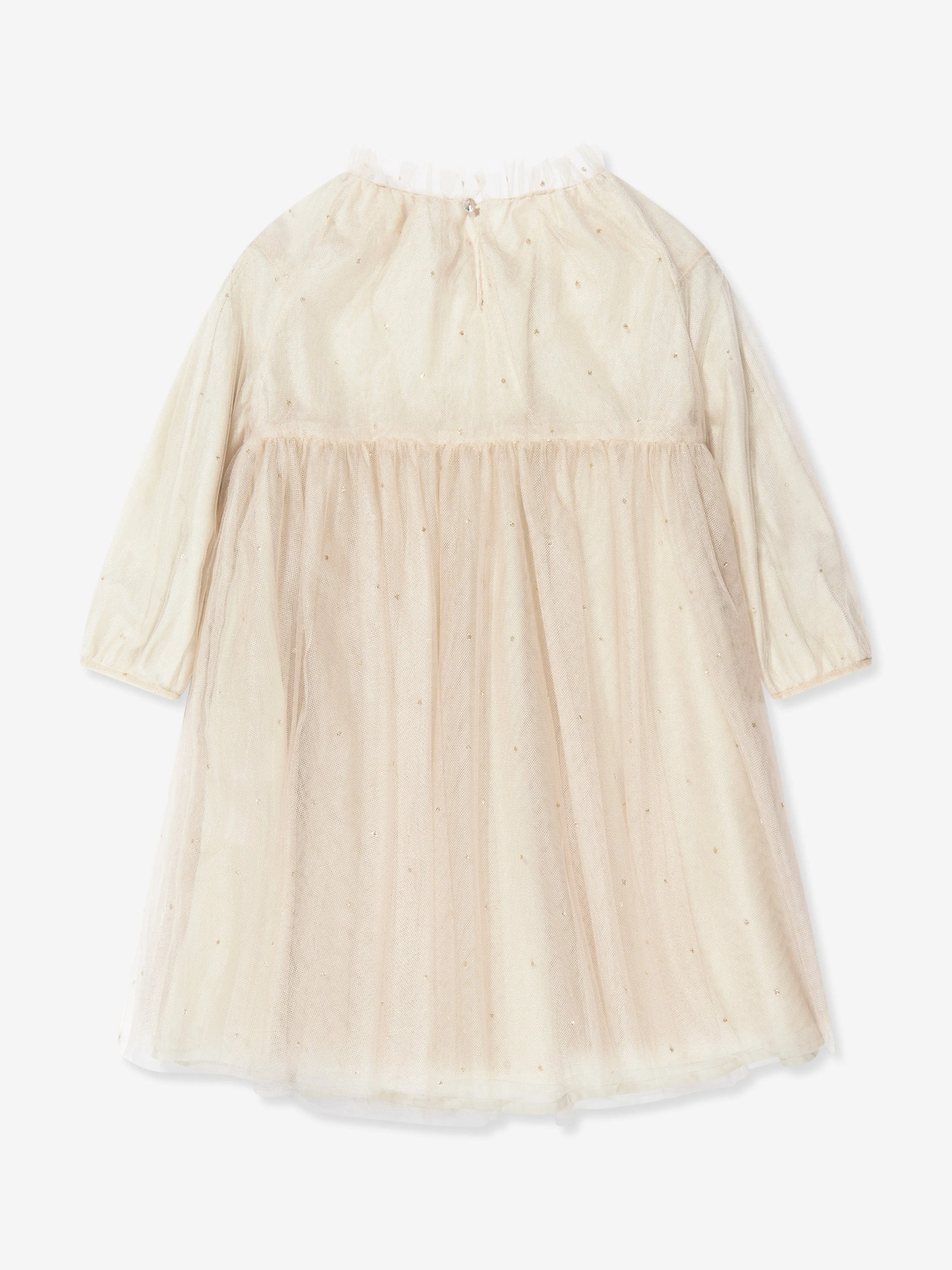 Bonpoint Mädchen Bluebell-Kleid in Beige