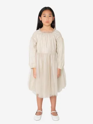 Bonpoint Mädchen Bluebell-Kleid in Beige