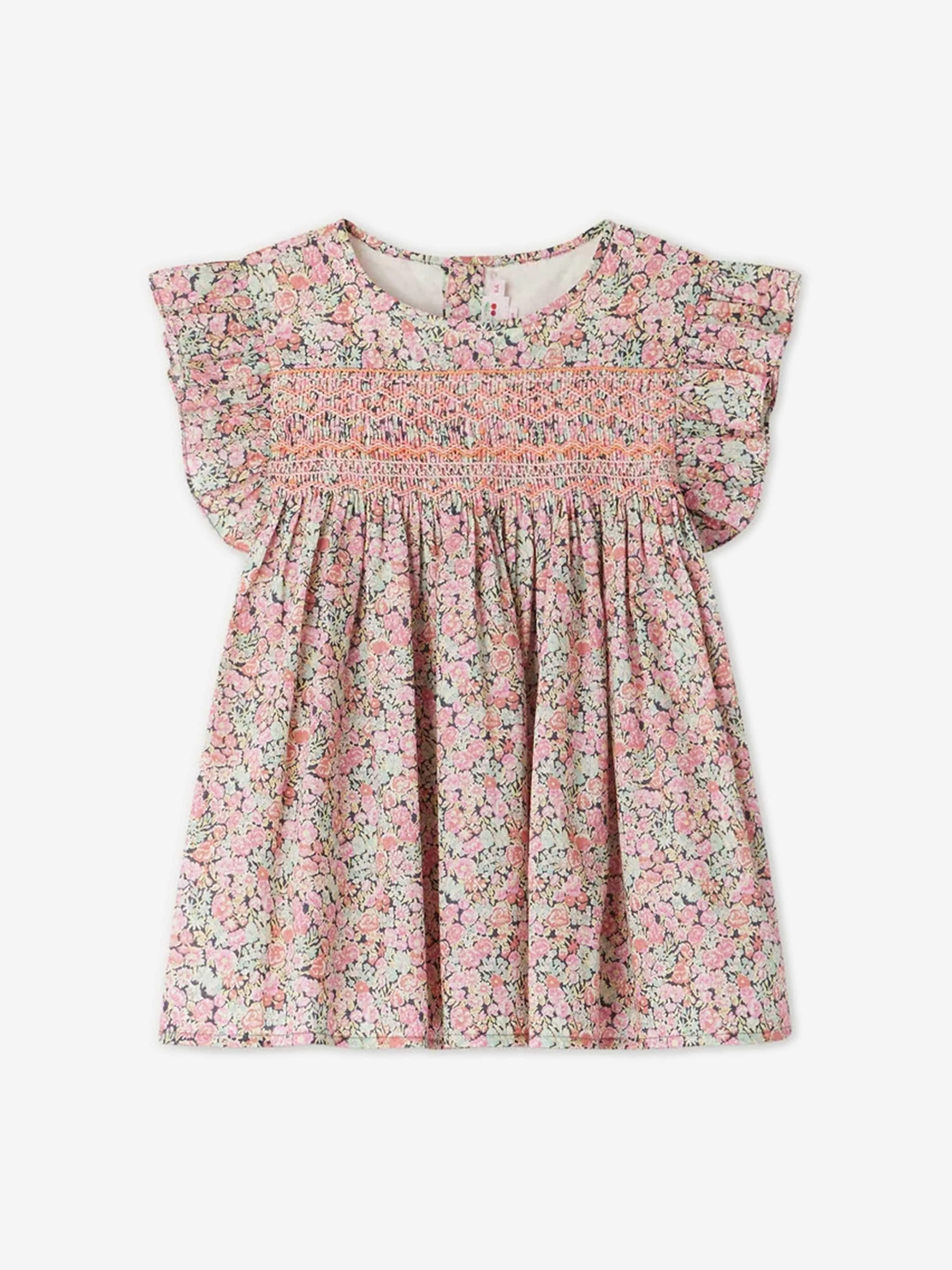 Bonpoint Mädchen Fidji Bluse in Mehrfarbigem Blumenmuster