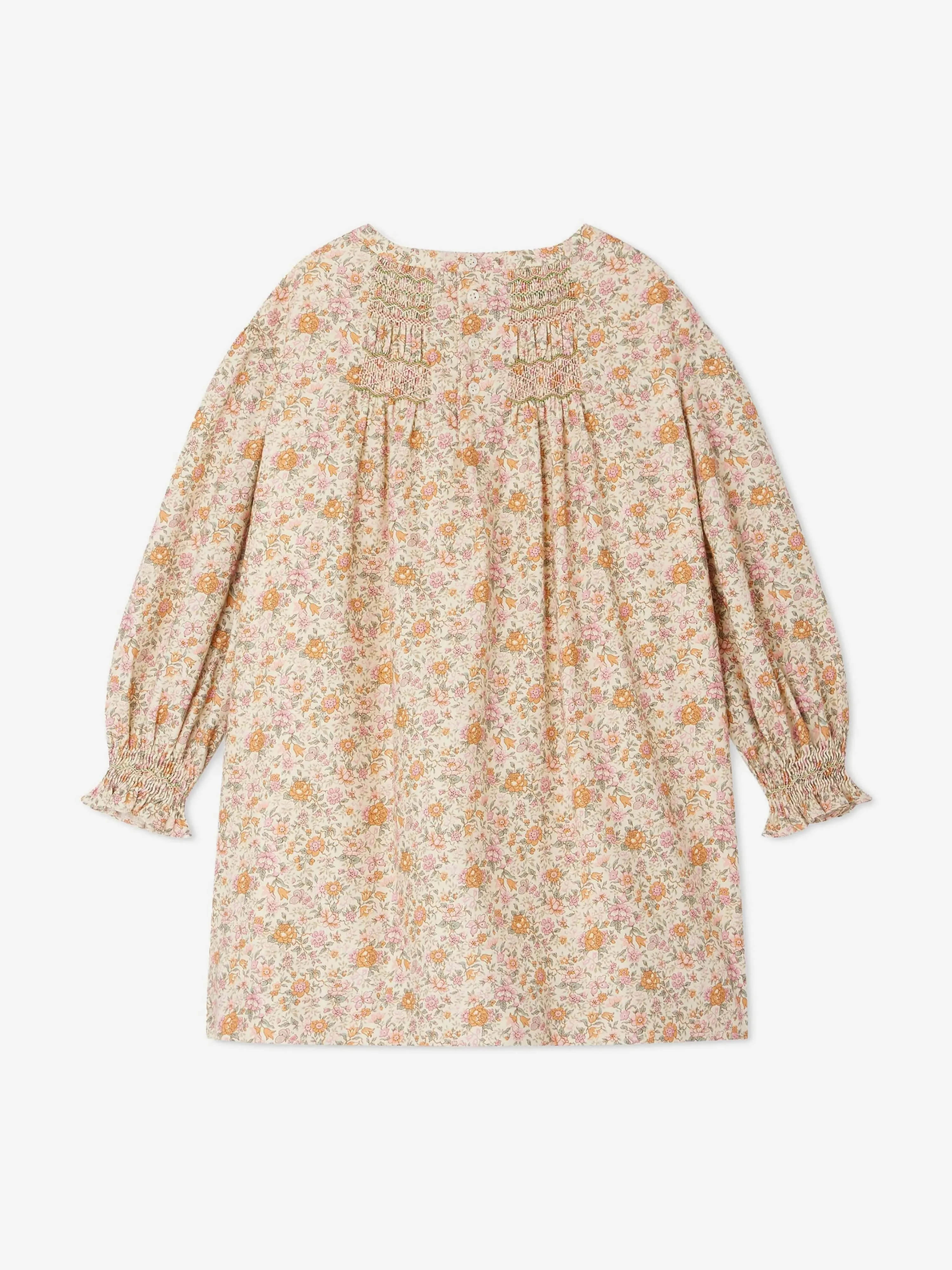 Bonpoint Mädchen Blumen Divine Kleid in Rosa