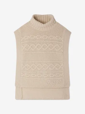 Bonpoint Mädchen Graziella Pullover in Beige