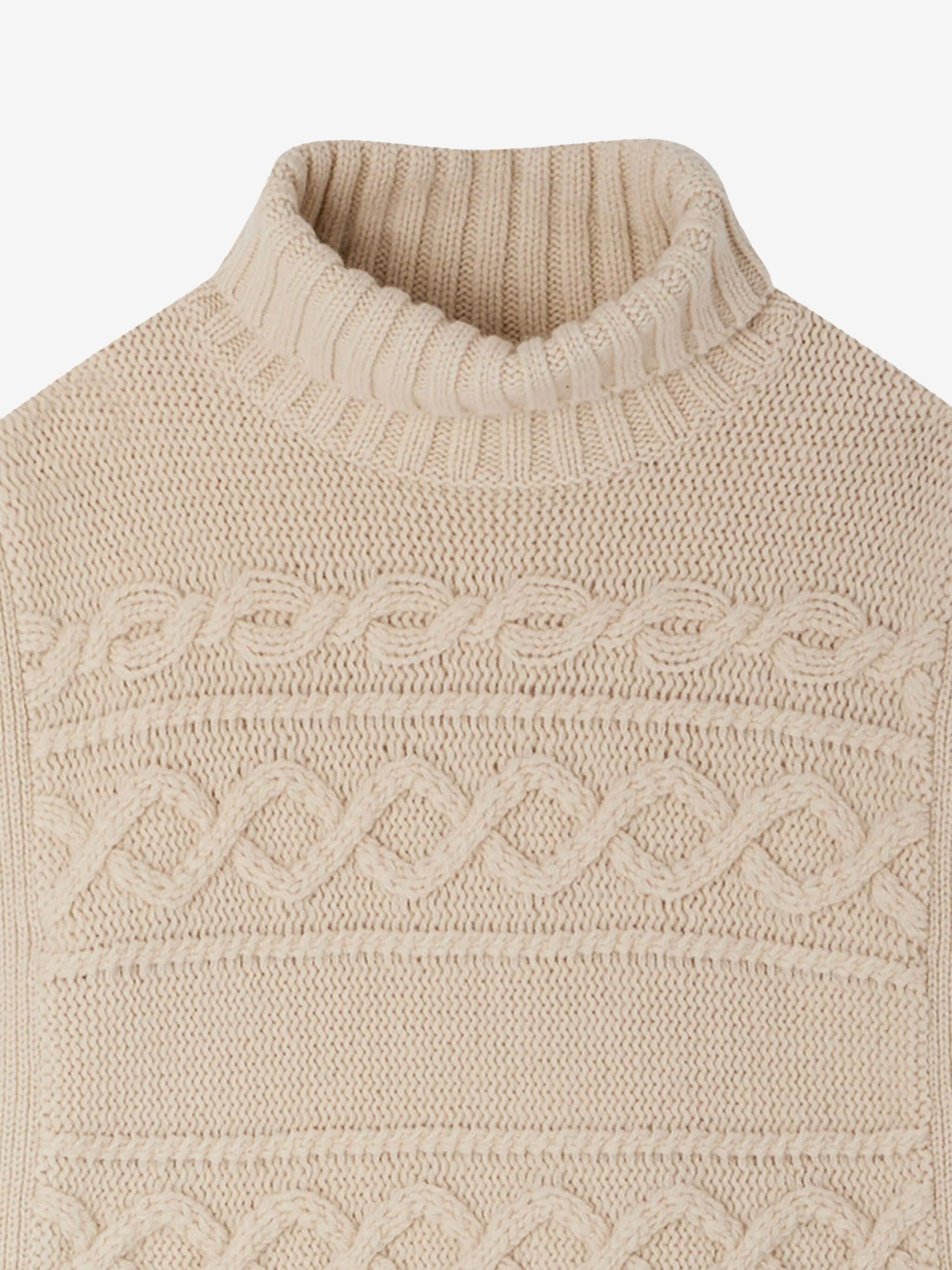 Bonpoint Mädchen Graziella Pullover in Beige