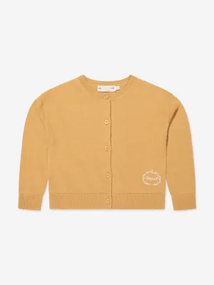 Bonpoint Mädchen Tabara Kaschmir Cardigan in Gelb