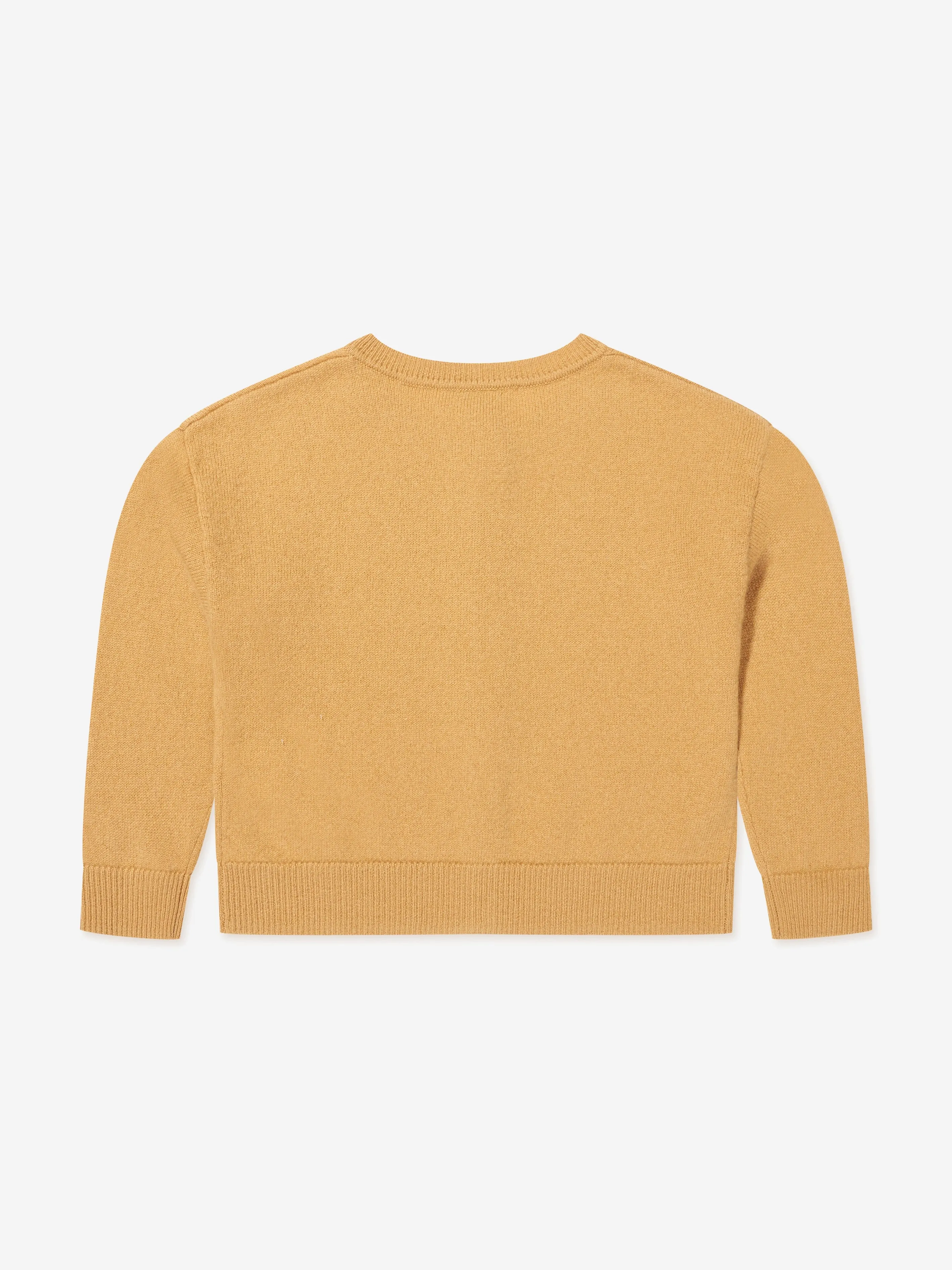 Bonpoint Mädchen Tabara Kaschmir Cardigan in Gelb