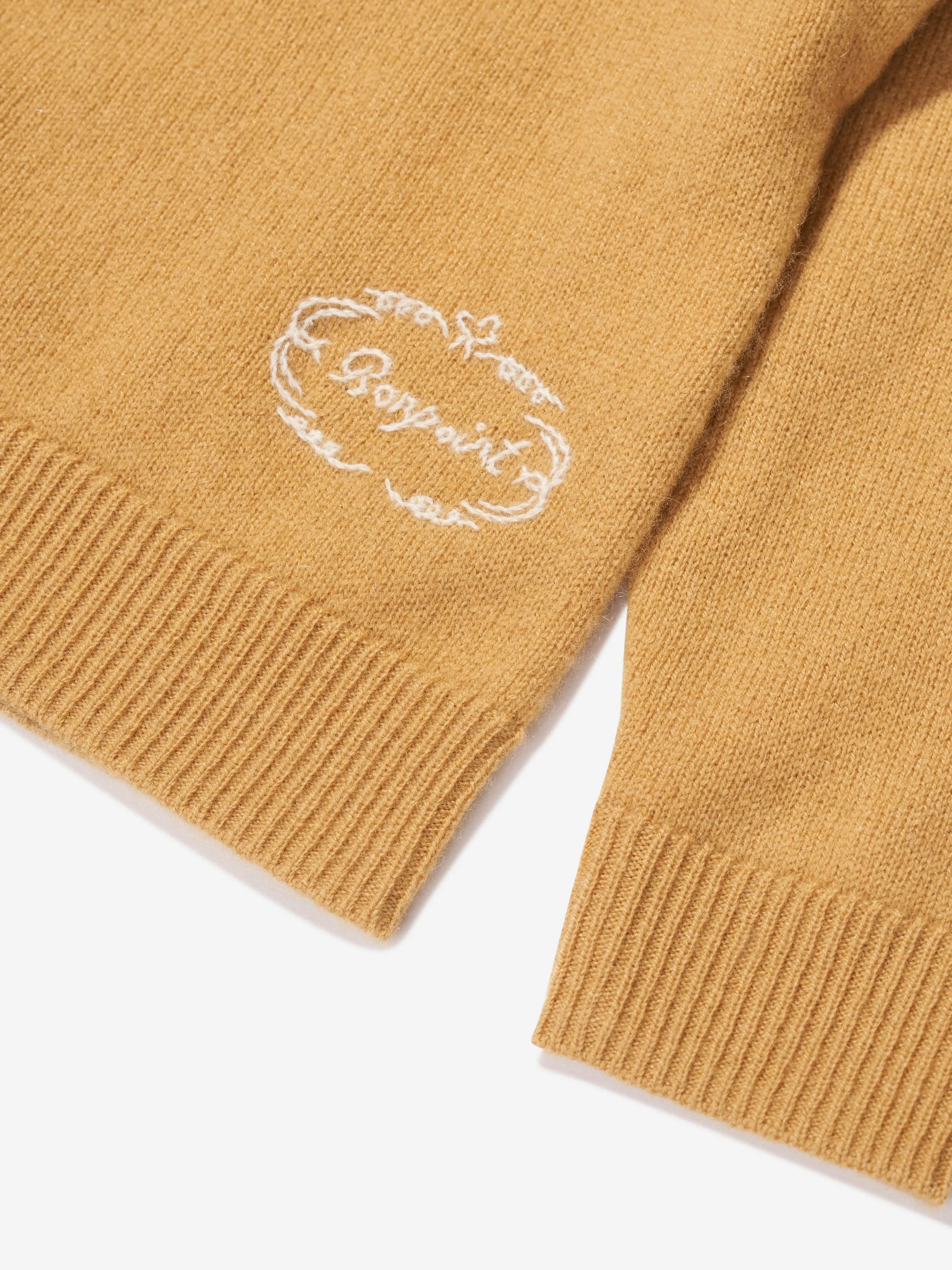 Bonpoint Mädchen Tabara Kaschmir Cardigan in Gelb
