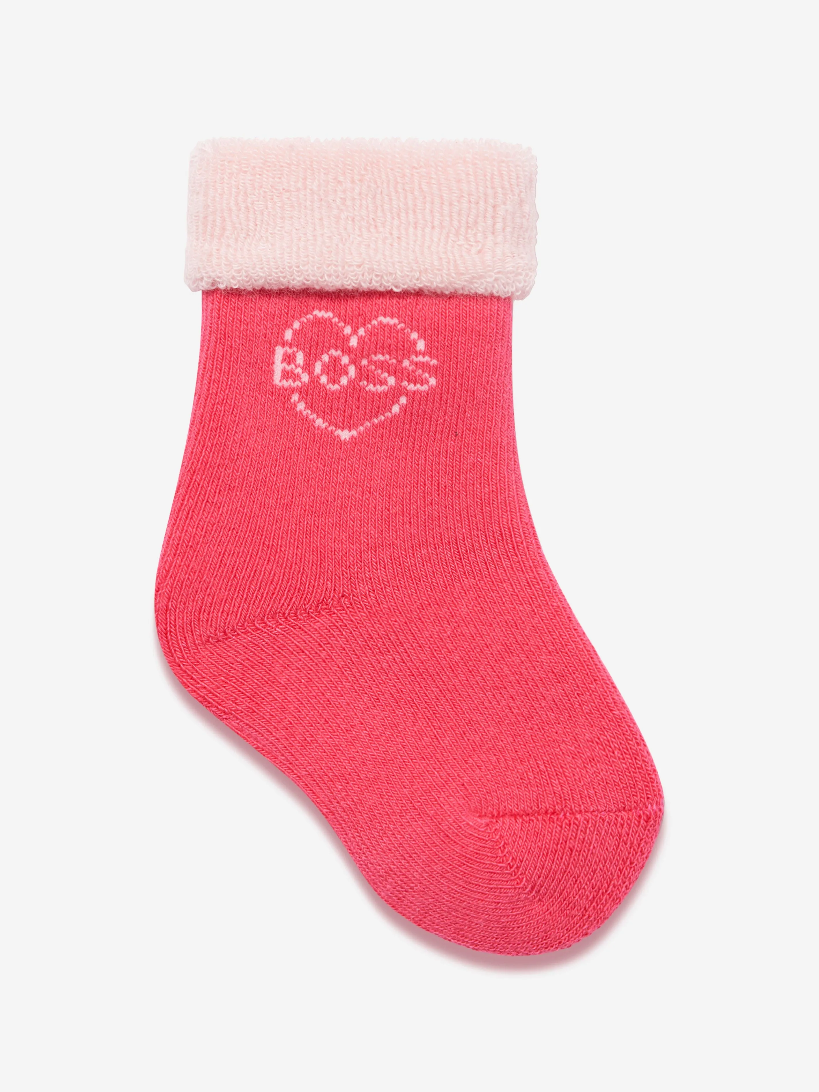 BOSS Baby Mädchen 2er Pack Socken-Set in Rosa