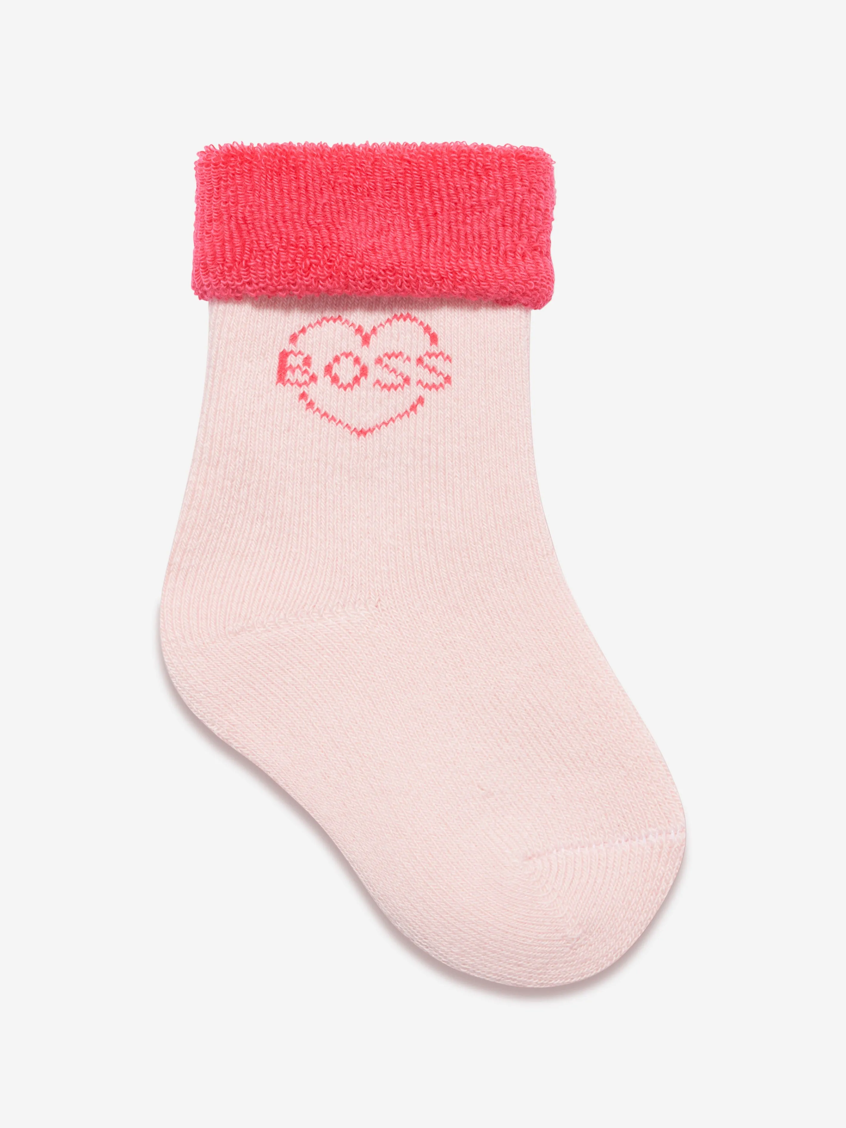 BOSS Baby Mädchen 2er Pack Socken-Set in Rosa