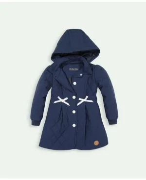 Brooks Brothers Mädchen Diamant Steppmantel Marineblau Brooks Brothers
