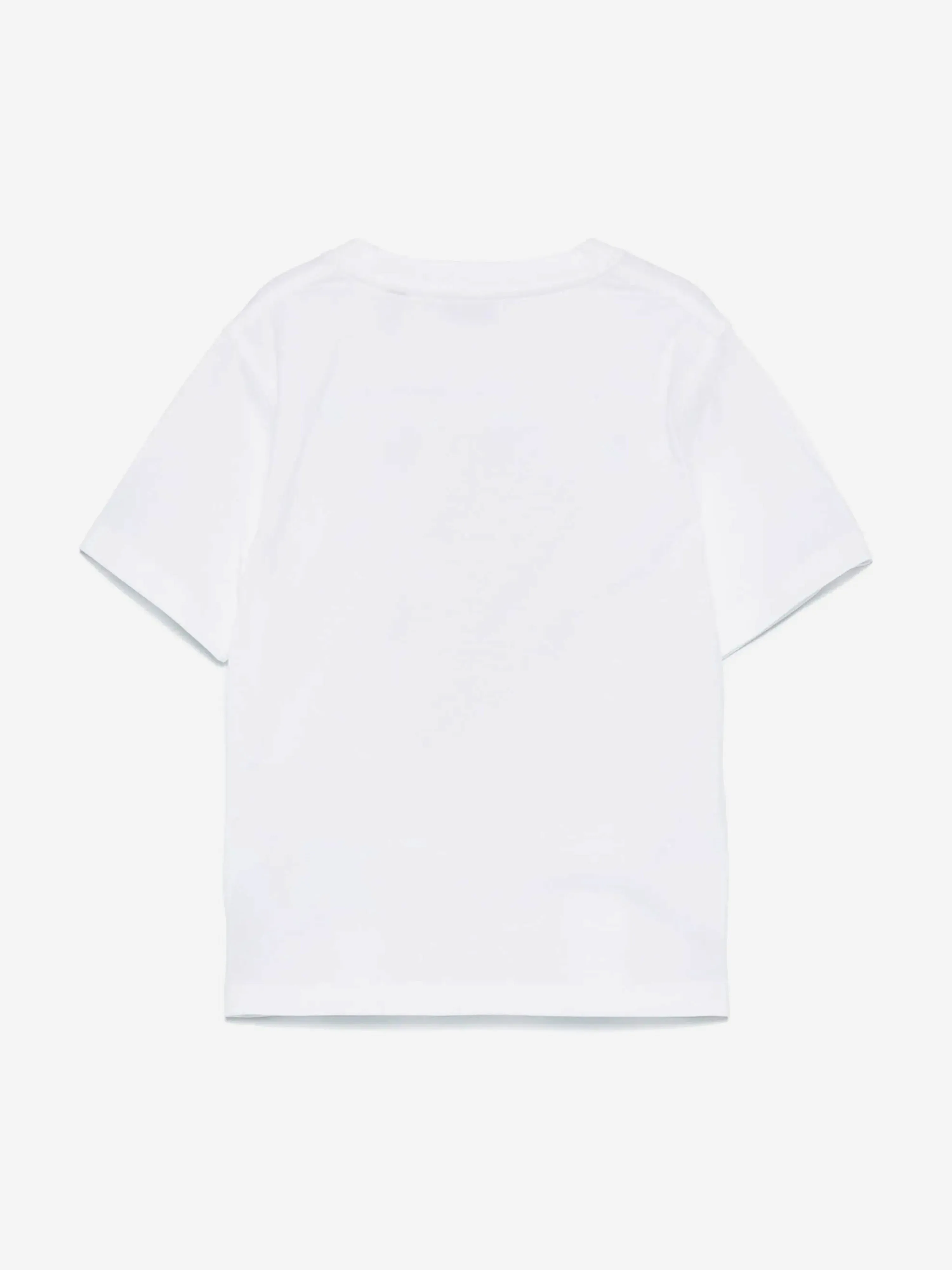 Burberry Kids Zedernbär Flaggen T-Shirt in Elfenbein