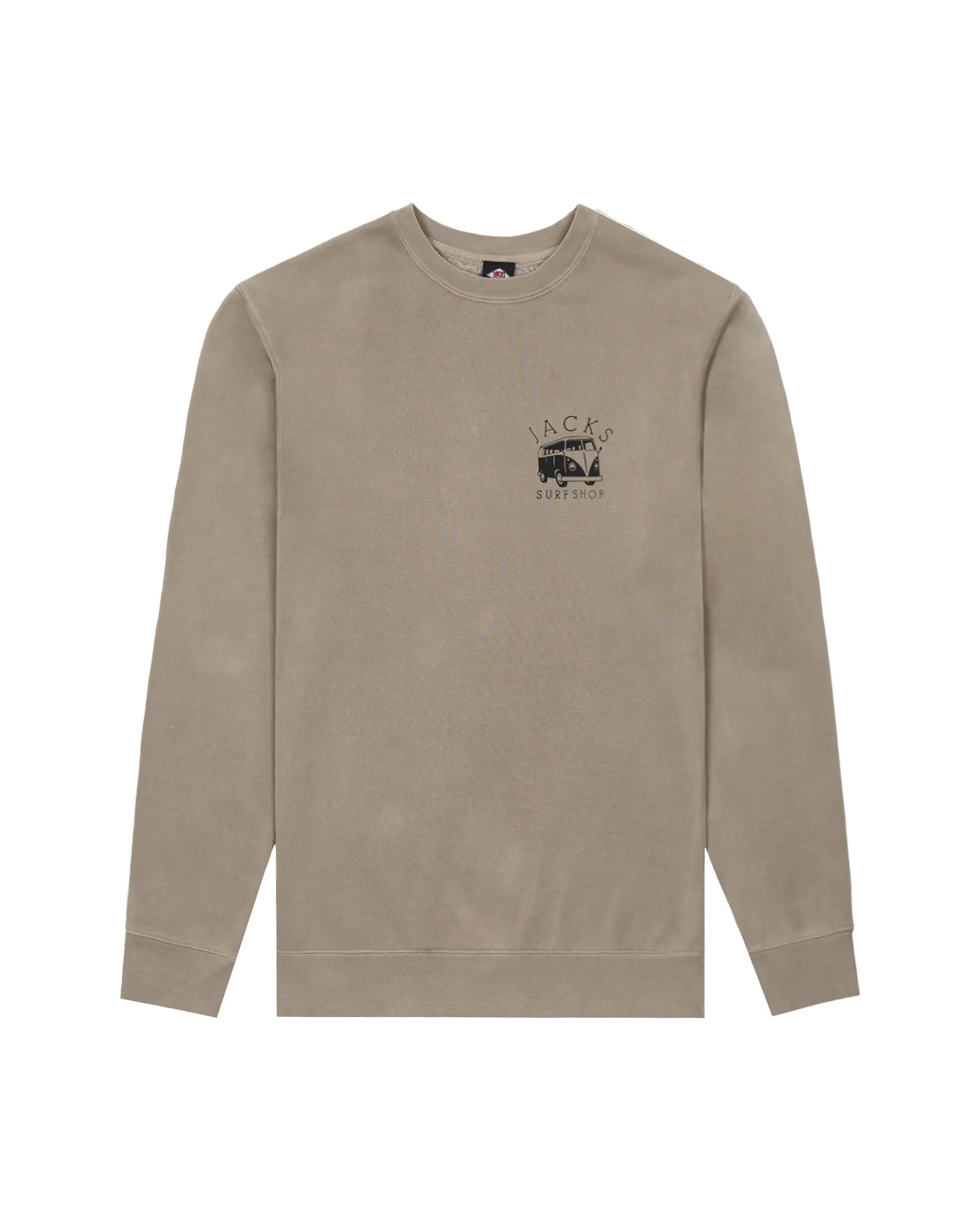 Bus Stop Pigment Crewneck Sweatshirt - Pigment Zement
