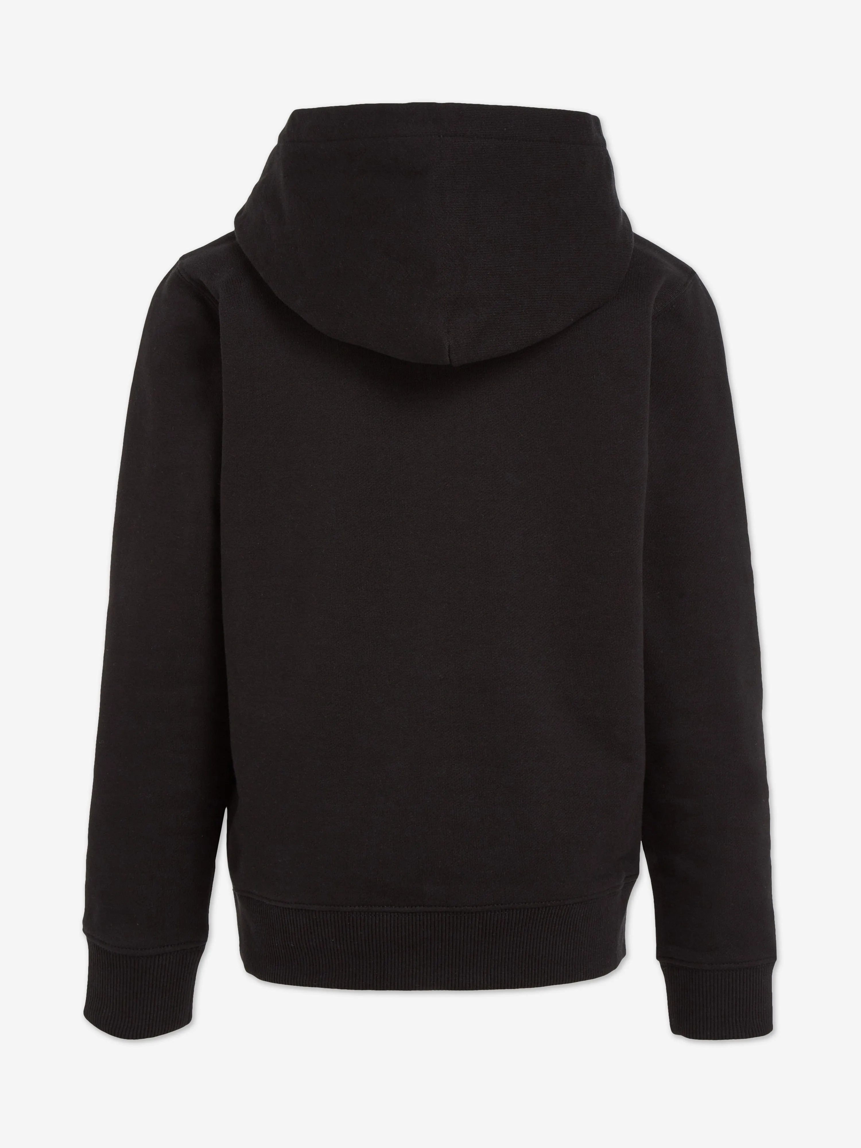 Calvin Klein Kids kleine Monogramm Kapuzenpullover in Schwarz