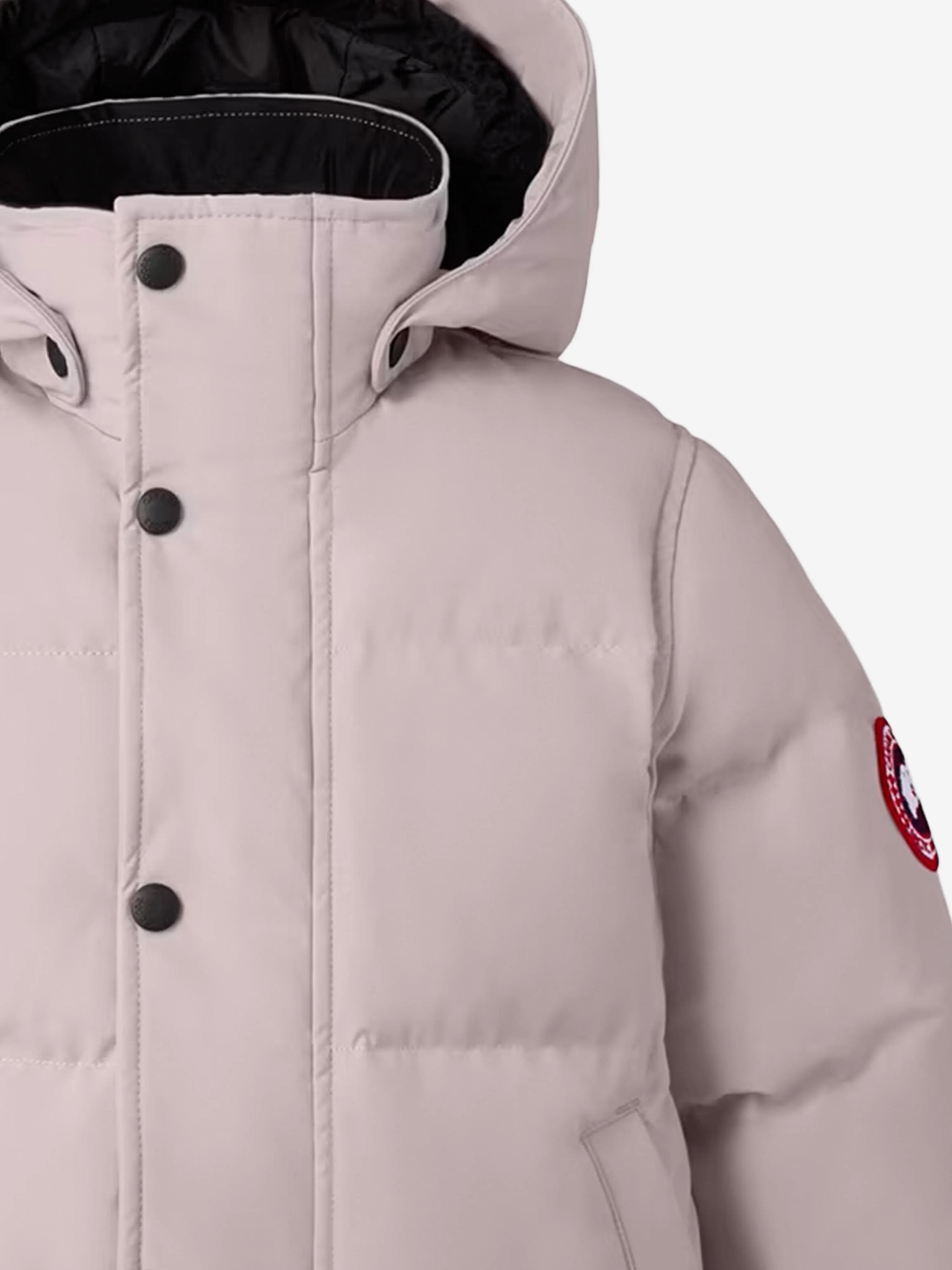Canada Goose Mädchen Daunen gefütterte Schneeeulen-Parka in Rosa