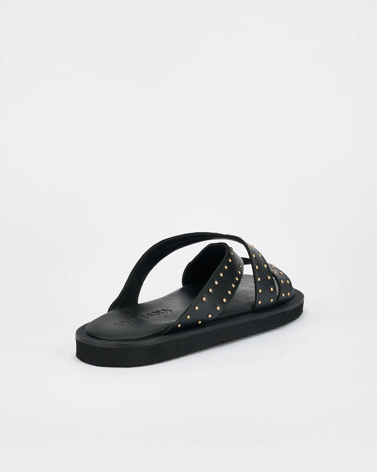 Capri Fußbett Schwarz / Gold