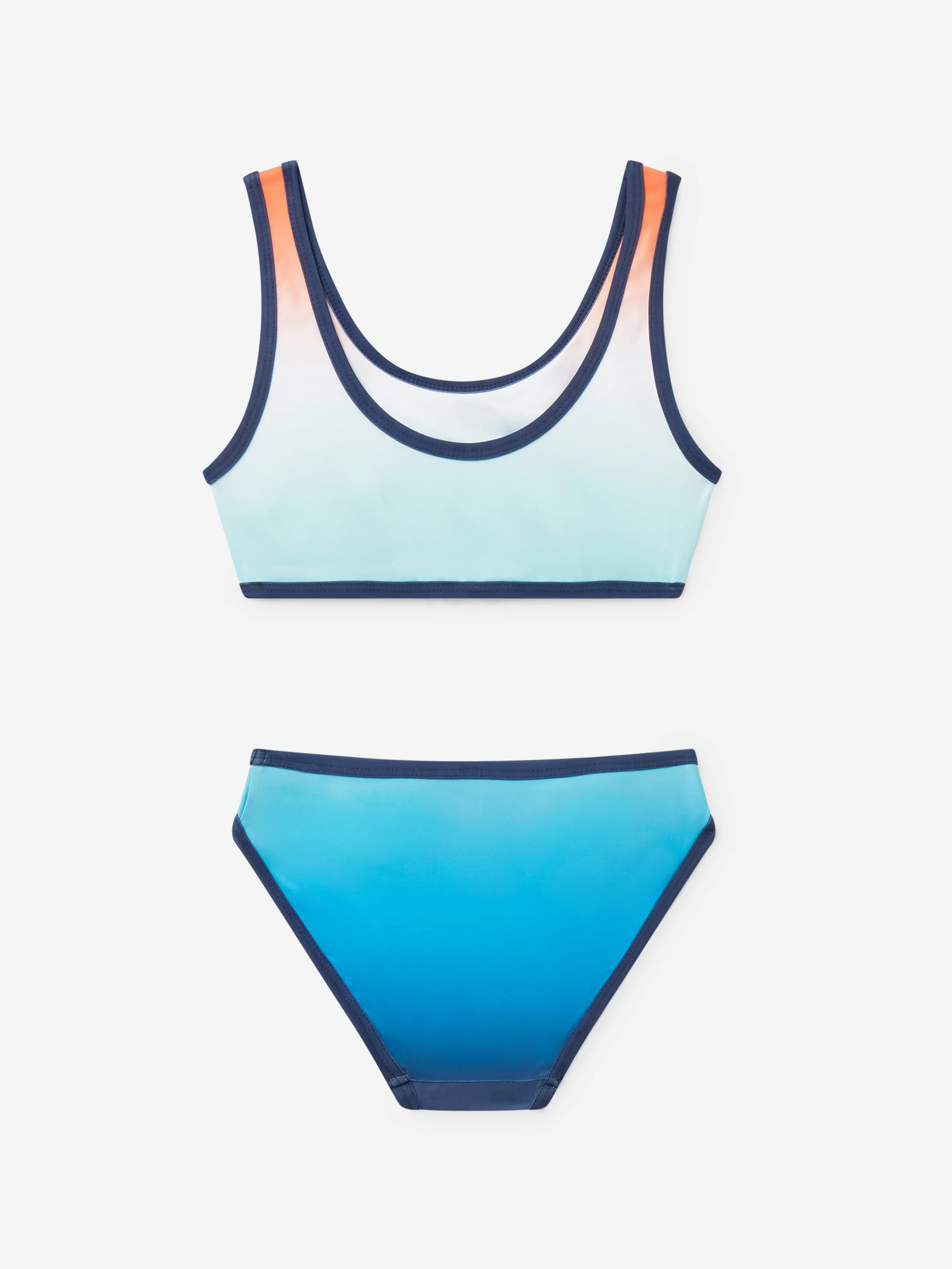 Casablanca Mädchen Verlauf-Bikini in Blau