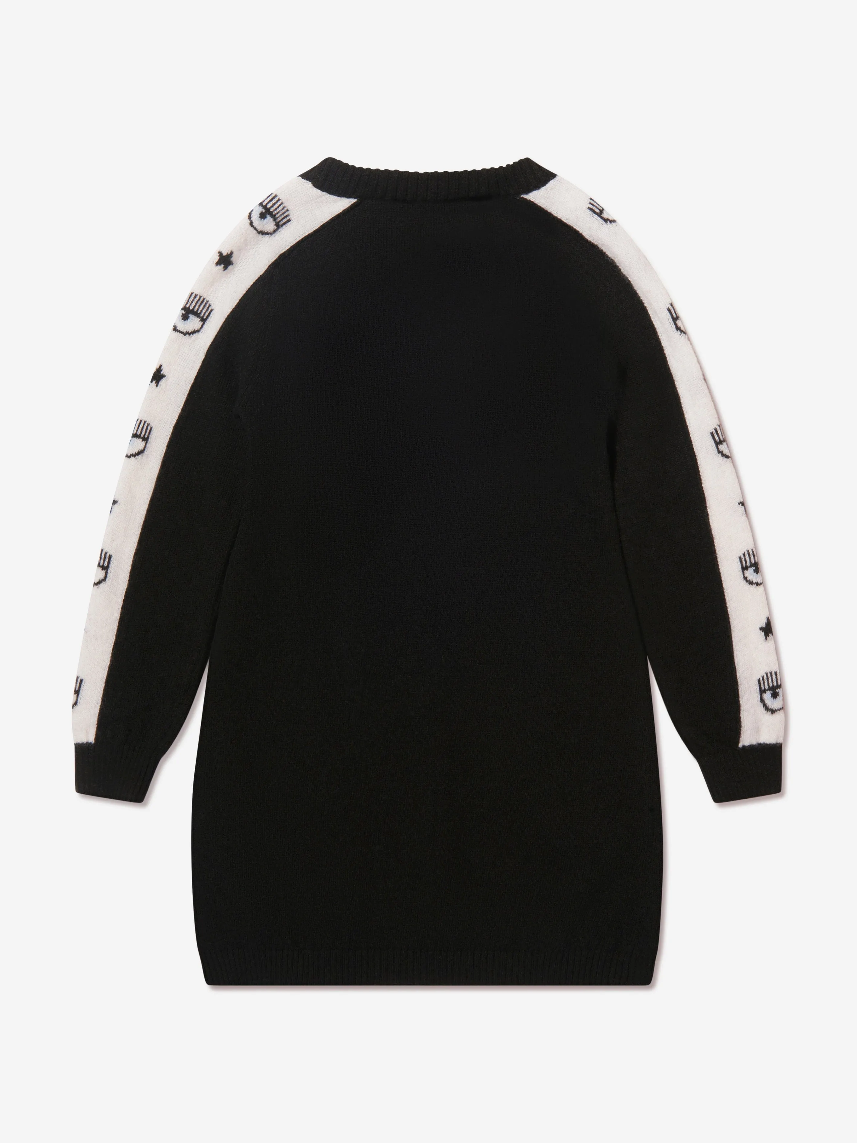 Chiara Ferragni Girls Logomania Strickkleid