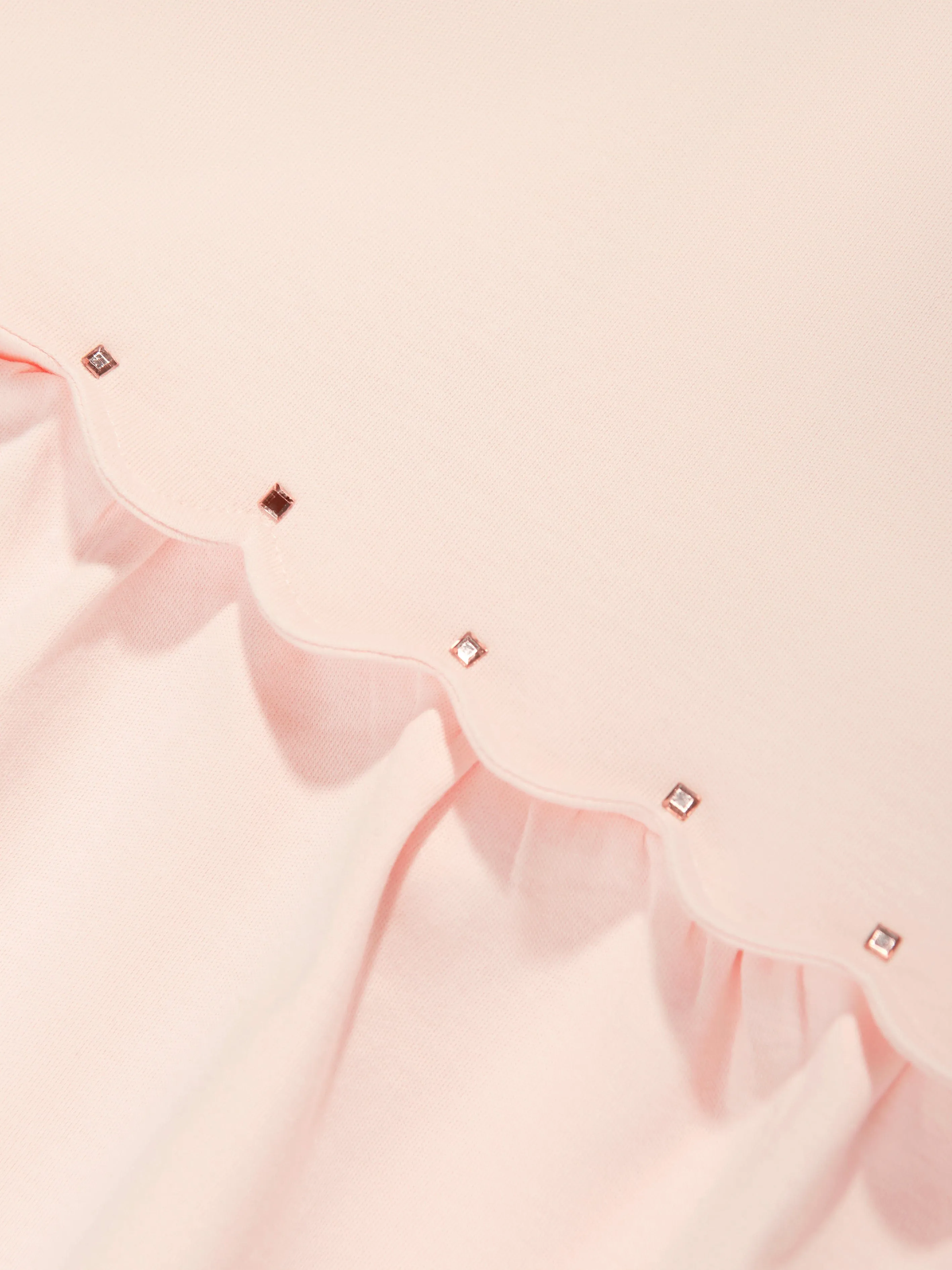 Chloé Baby Mädchen Rüschenkleid in Rosa