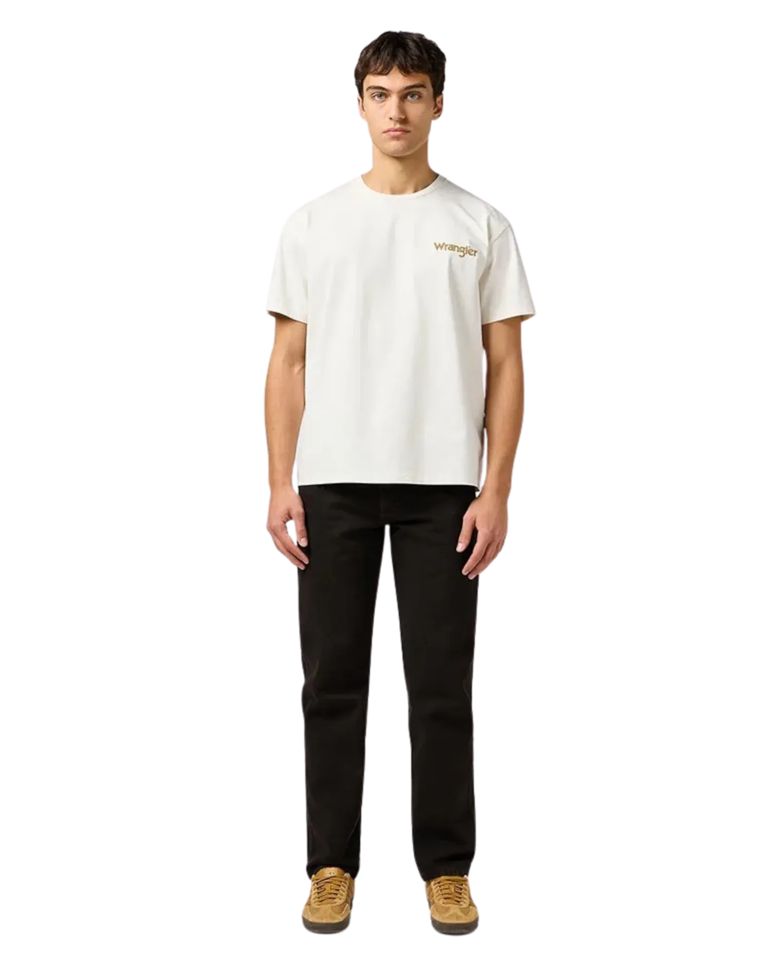 CJ Graphic T-Shirt in Vintage Weiß