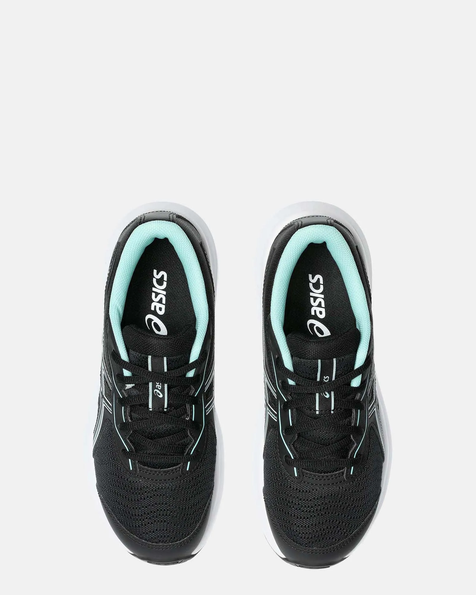 Contend 9 Gs G Schwarz/Leuchtendes Minze Asics Schuhe