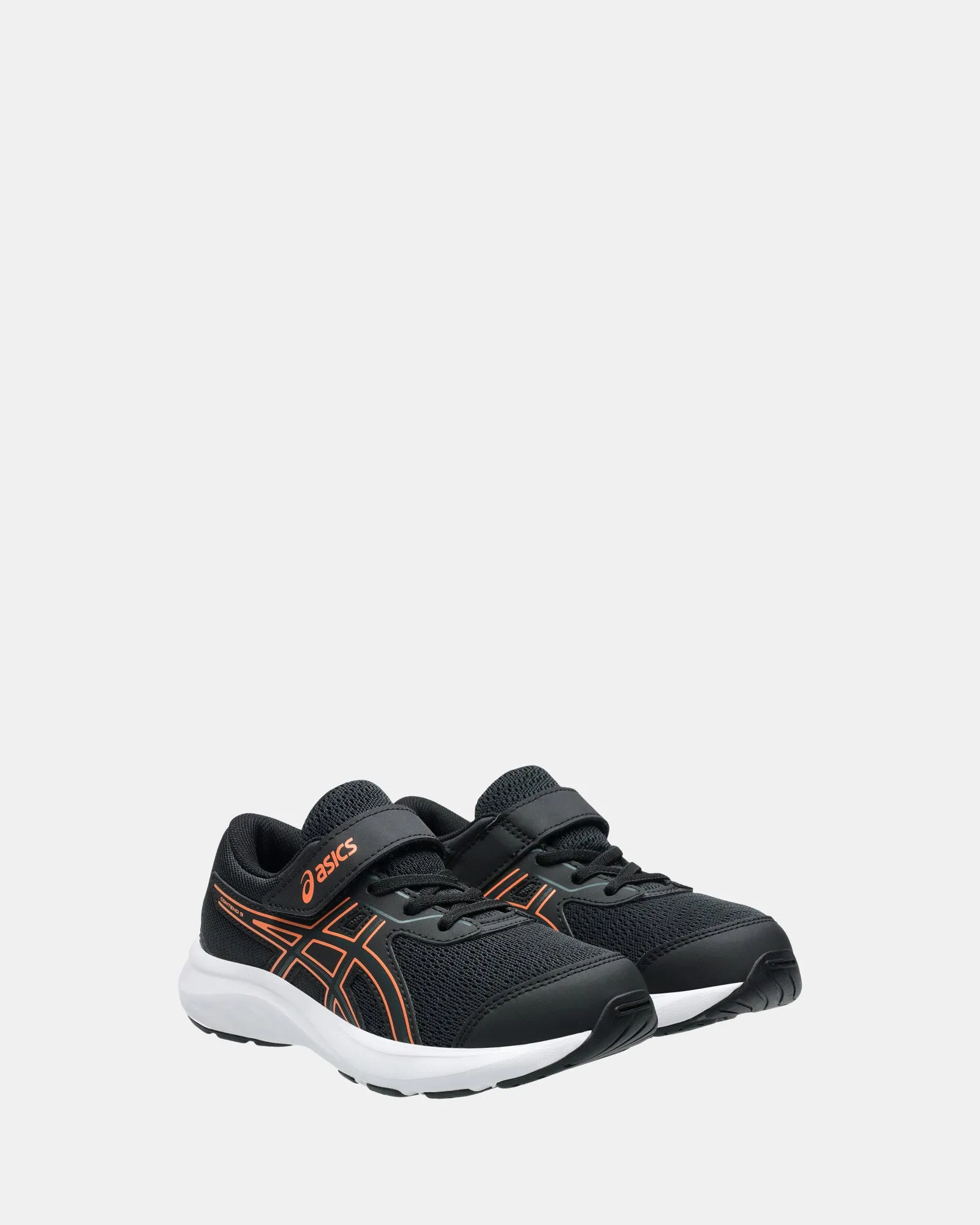 Contend 9 Vorschule Schwarz/Saxon Grün Schuhe_Asics
