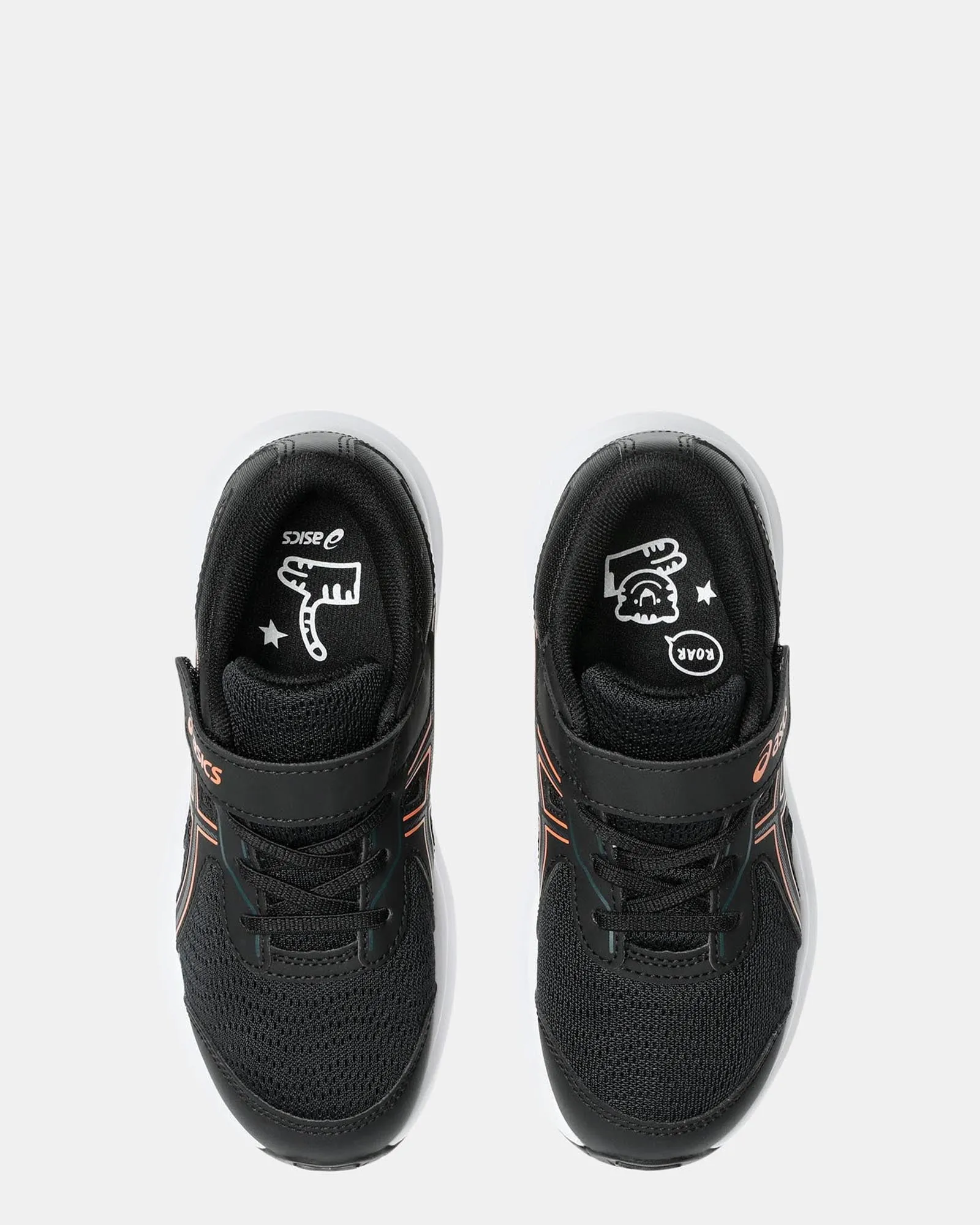 Contend 9 Vorschule Schwarz/Saxon Grün Schuhe_Asics