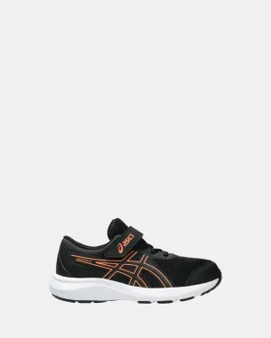 Contend 9 Vorschule Schwarz/Saxon Grün Schuhe_Asics