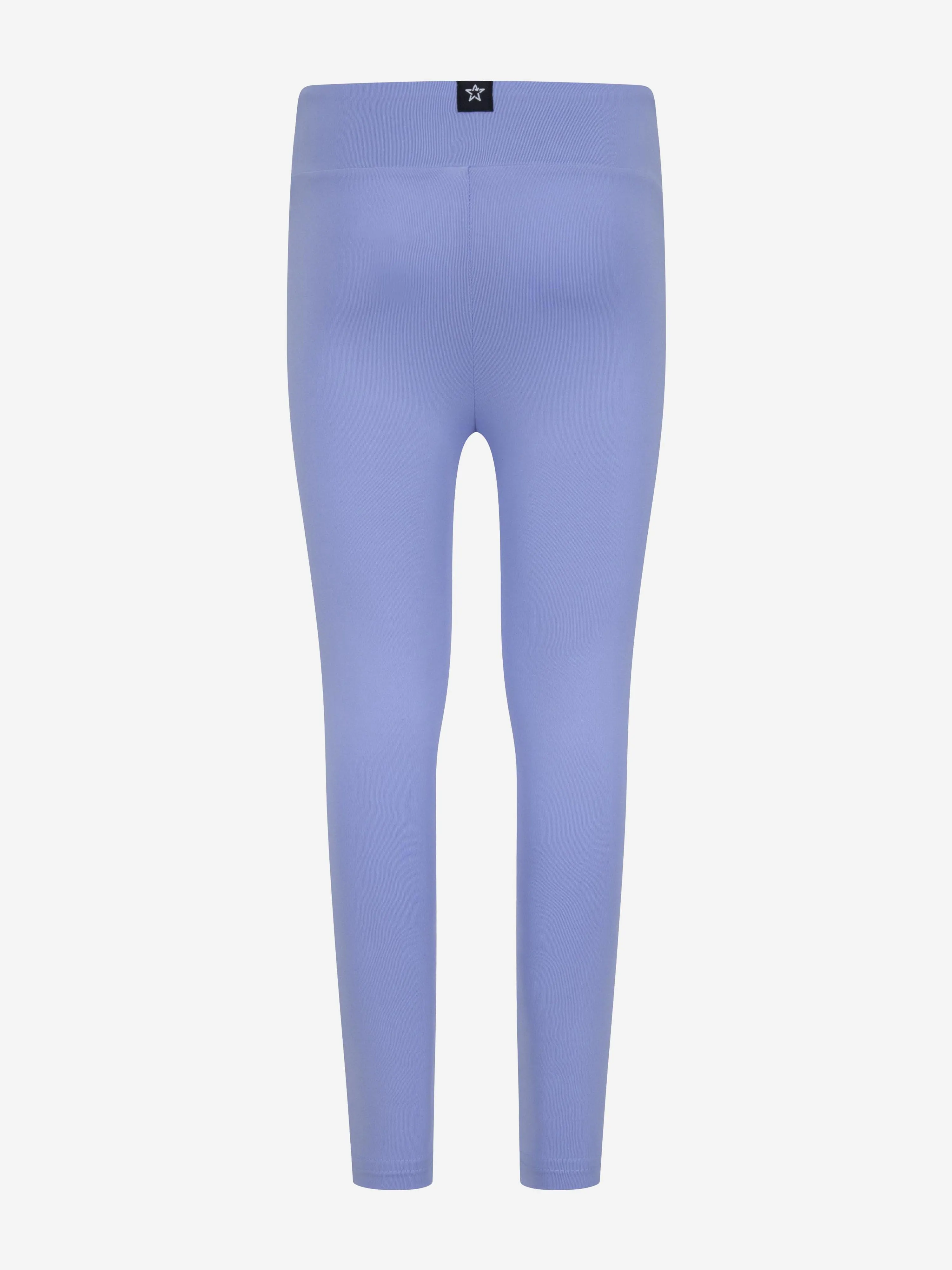 Converse Girls Chuck Patch High-Waist Leggings in Blau