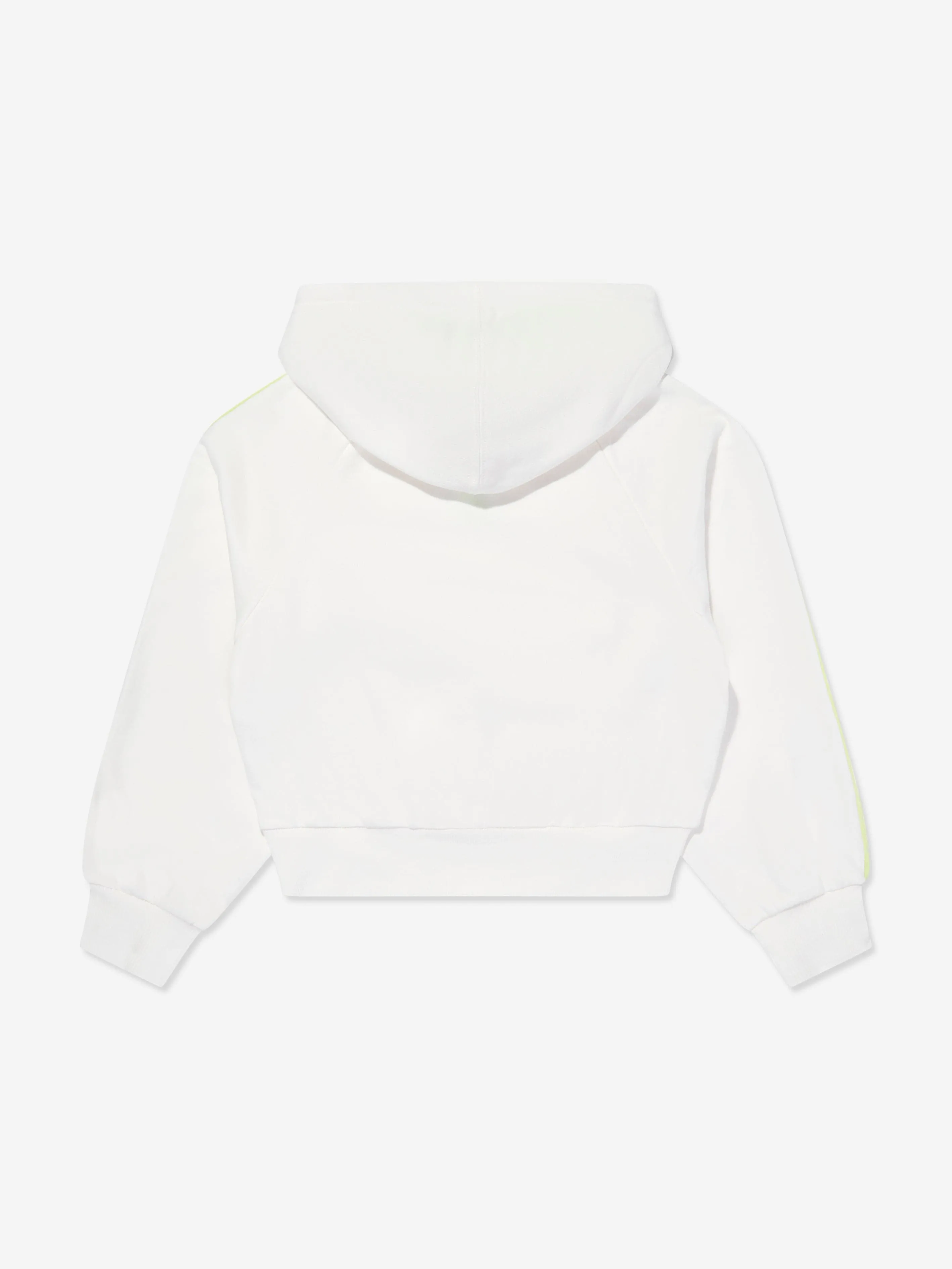 Converse Mädchen Half Zip Boxy Utility Hoodie in Elfenbein