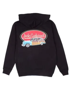 Country Squire Classic Pullover Hoodie - Schwarz