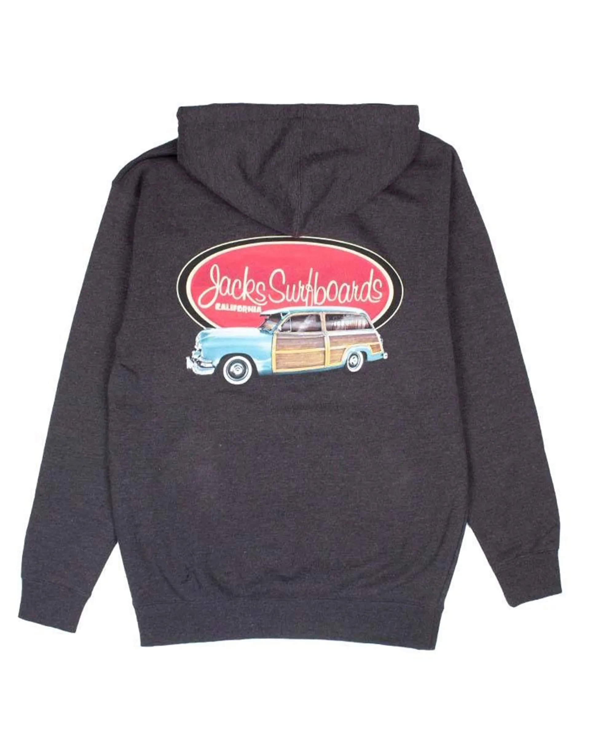Country Squire Classic Pullover Hoodie - Meliertes Anthrazit