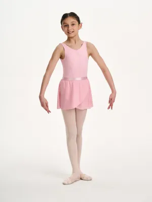 Danskin Mädchen Pirouette Durchsichtiger Rock in Pink