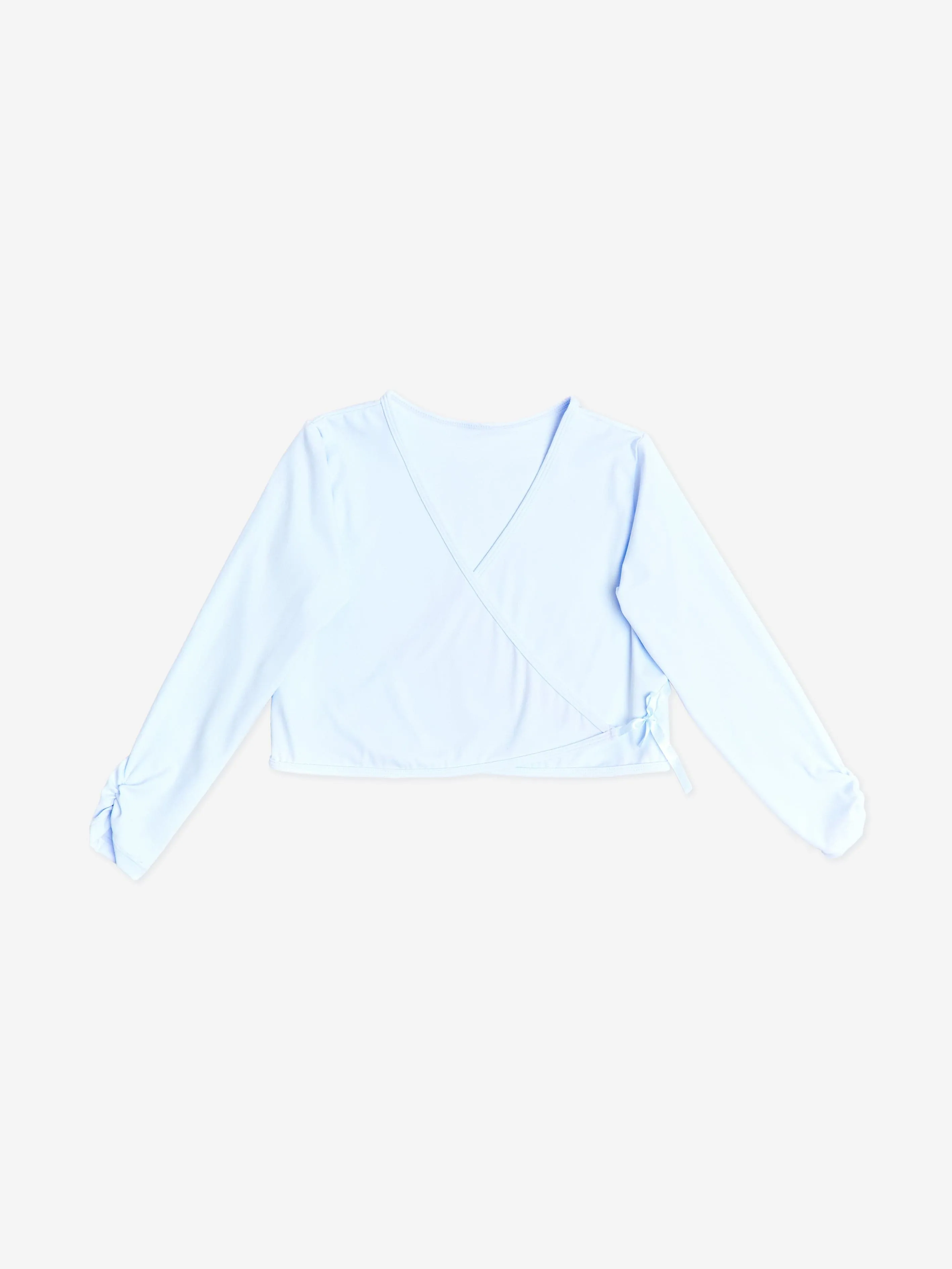 Danskin Mädchen Rhythm Wickeloberteil in Blau